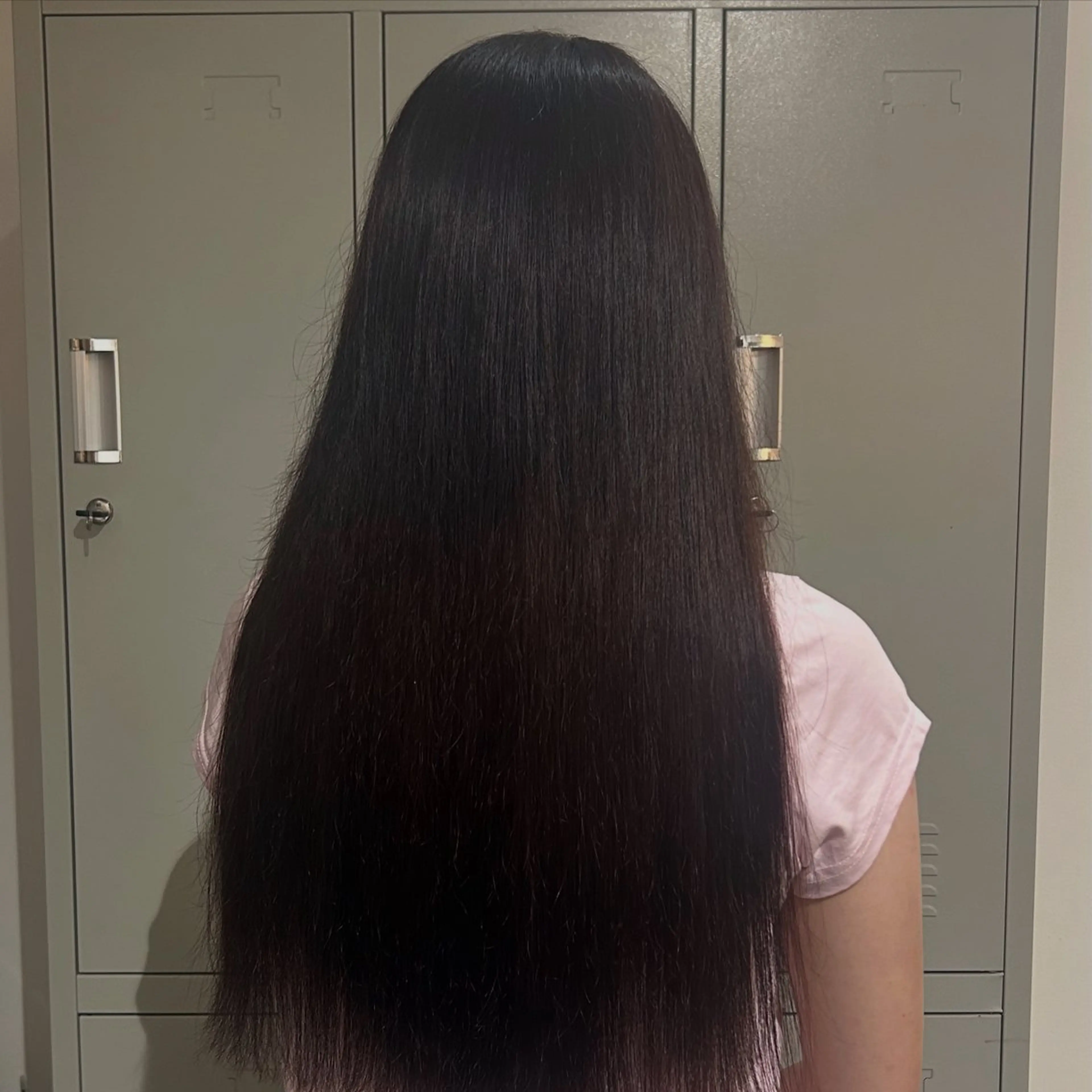 セミロング ボブ 髪質改善 似合わせカット トリートメント ✨️ストレート ✨️久留米美容室のヘアスタイル