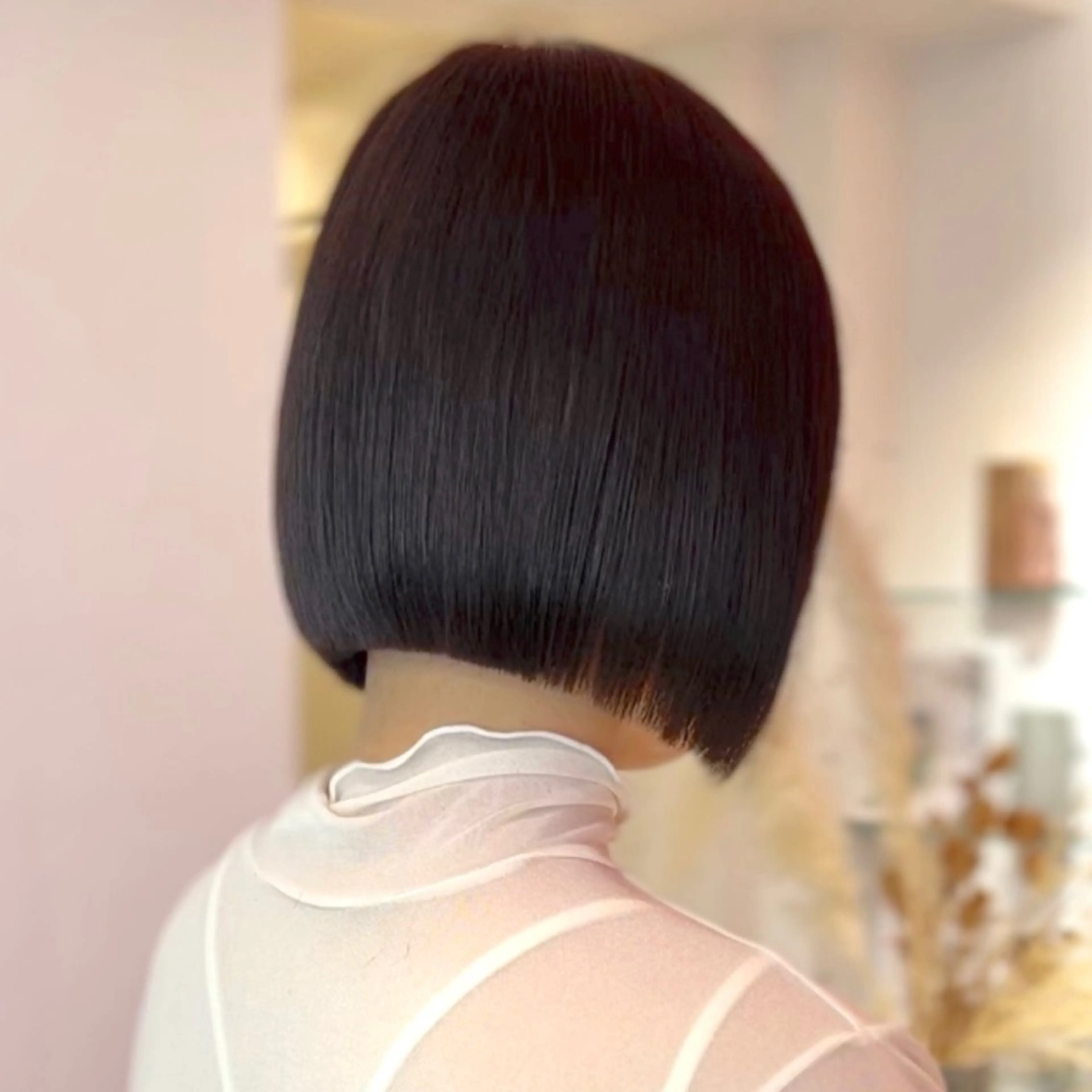 ショート 莉乃/縮毛矯正/髪質 改善/艶カラーのヘアスタイル