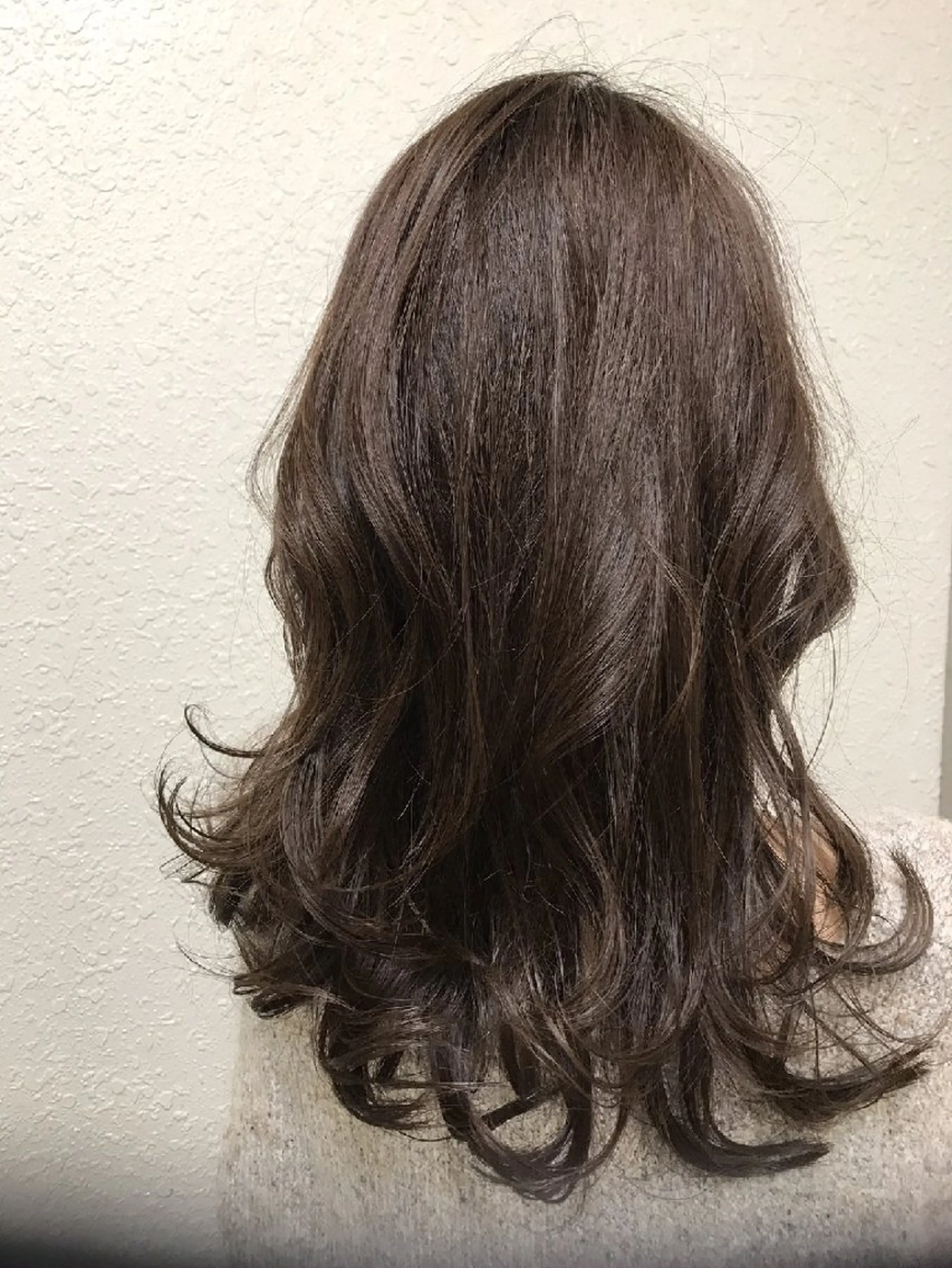 ミディアム 艶カラー◎矯正⭐髪診 断#天王寺区@山本
のヘアスタイル