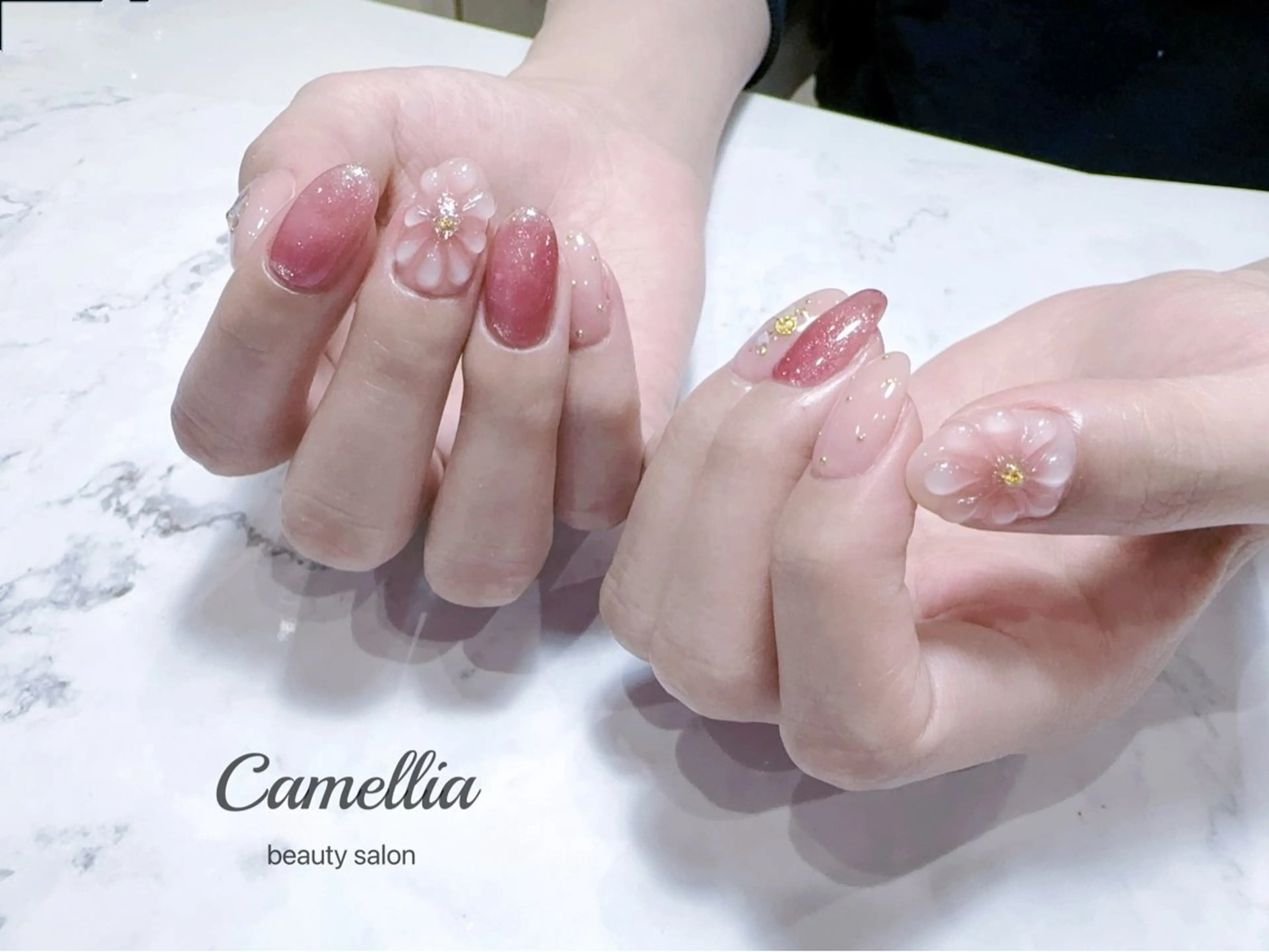 ネイル ハンドネイル ハンドケア Camellia nail salonのネイルデザイン