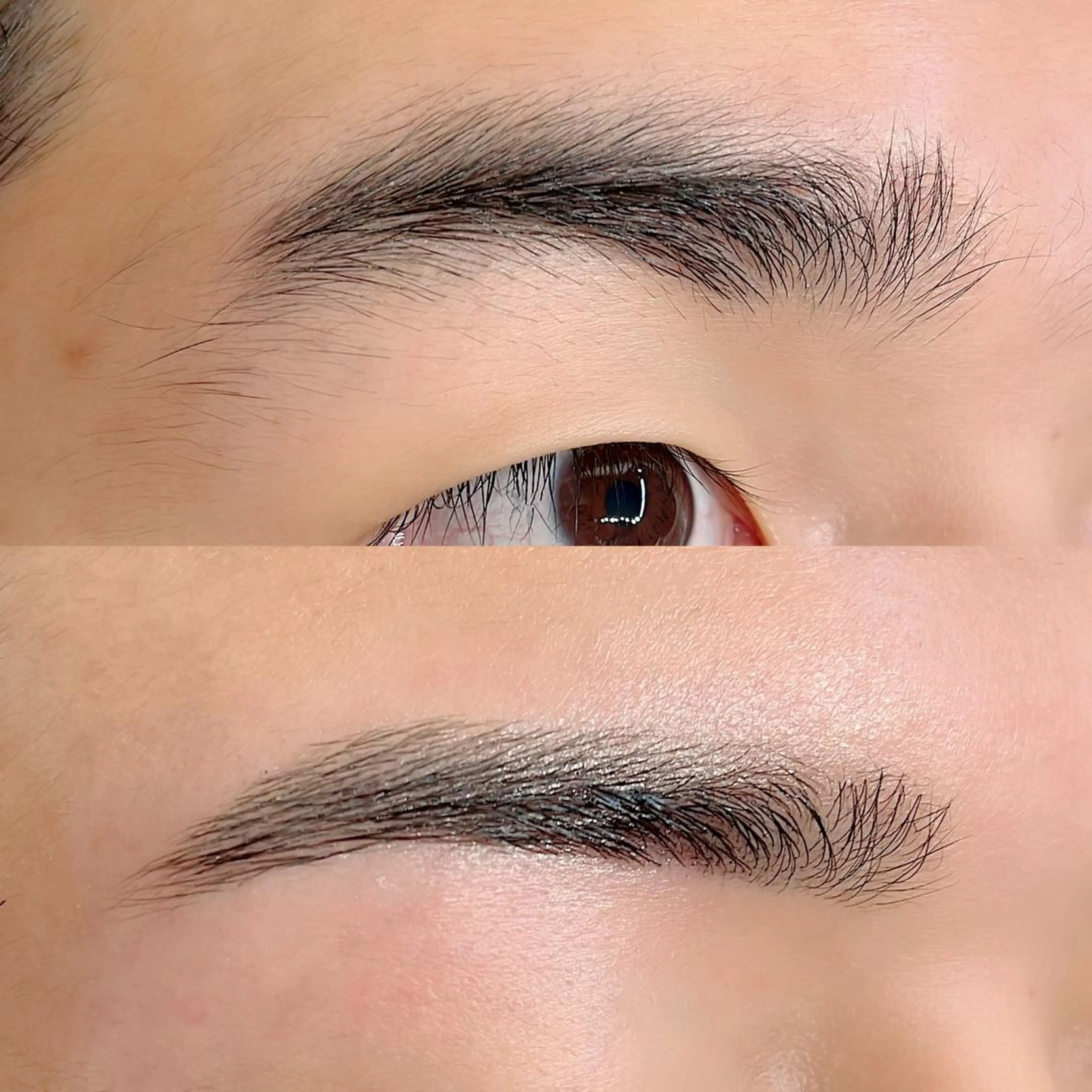 【⭐️ミニモ限定クーポン⭐️】鼻毛WAX(モデル)＋眉WAX脱毛(カット.間引き.メイク込)¥8,800→¥5,980の写真