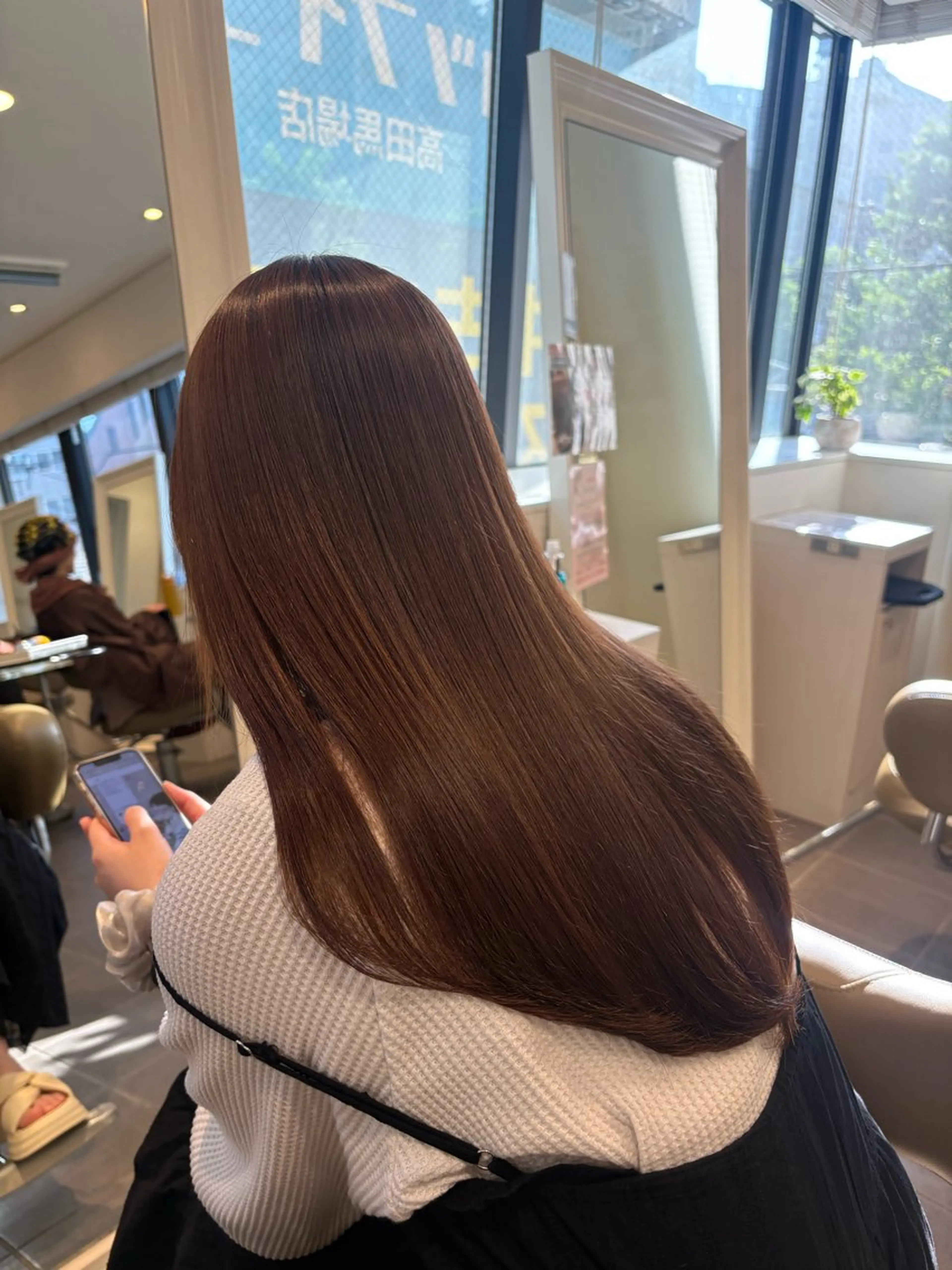 ロング カラー カット ヘアカラー 🪞艶カラー/ Madoka🪞のヘアスタイル