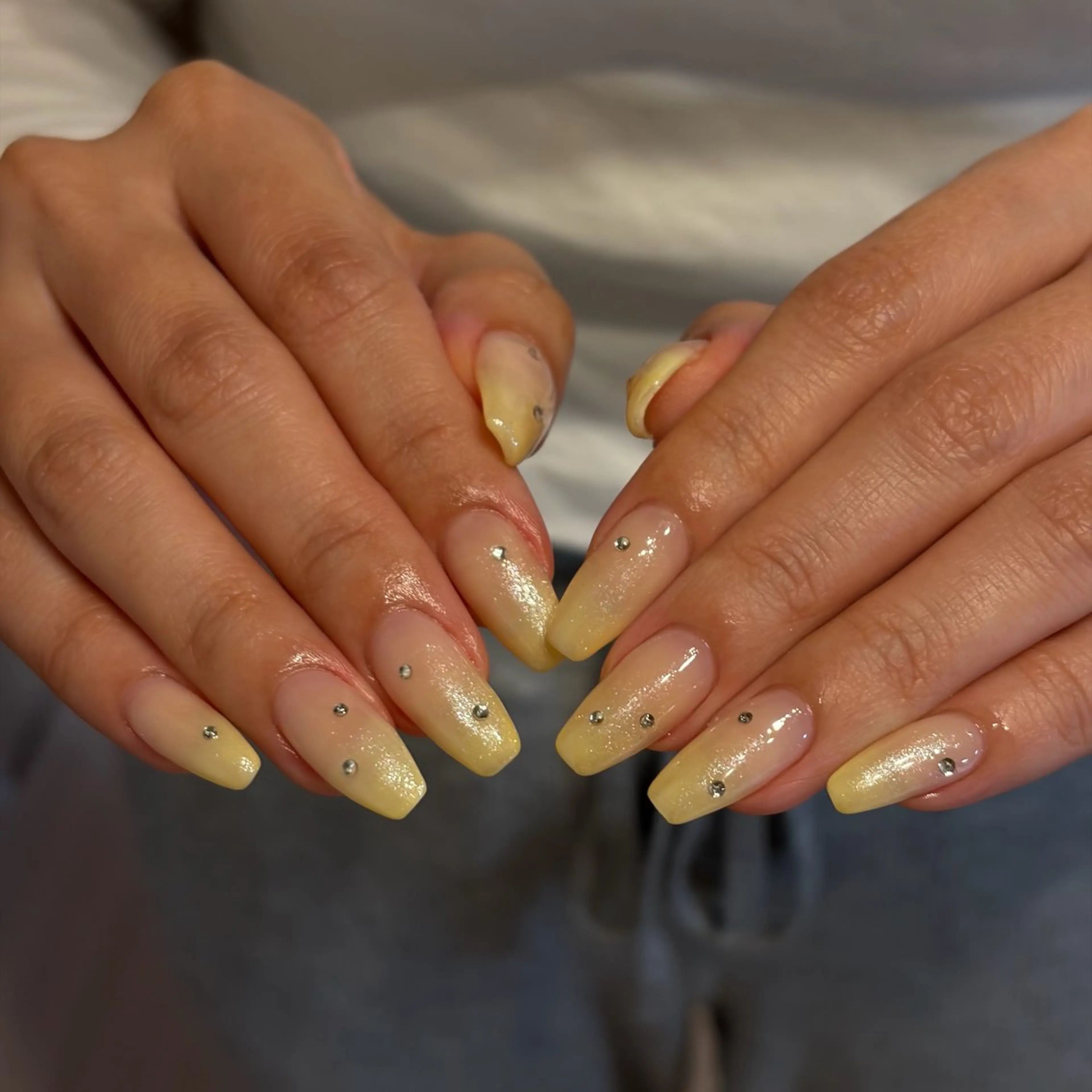 ネイル アートネイル ラメ(グリッター) ストーンネイル ハンドネイル Nail Salon Aster所属・Salon Asterのネイルデザイン