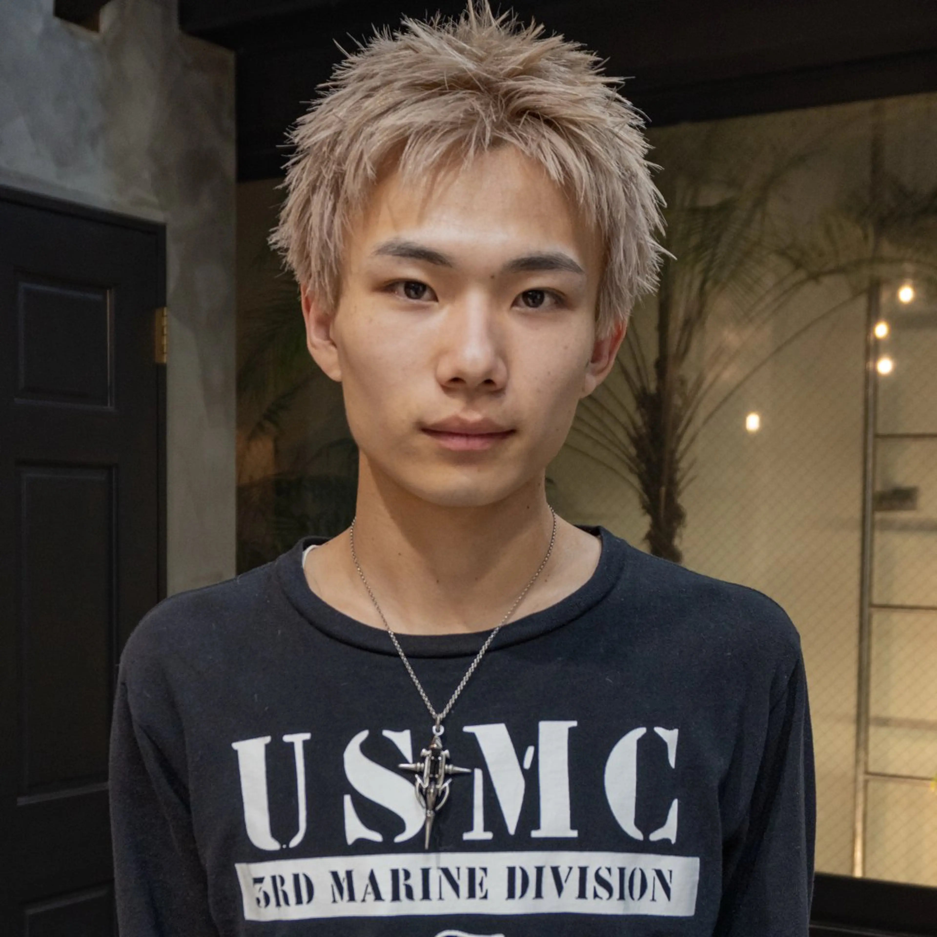 ショート カラー メンズ メンズブリーチ スパイキーショート ブリーチ ショートヘア カット ヘアカラー トリートメント メンズヘア/パーマ/ SHOUTOのヘアスタイル