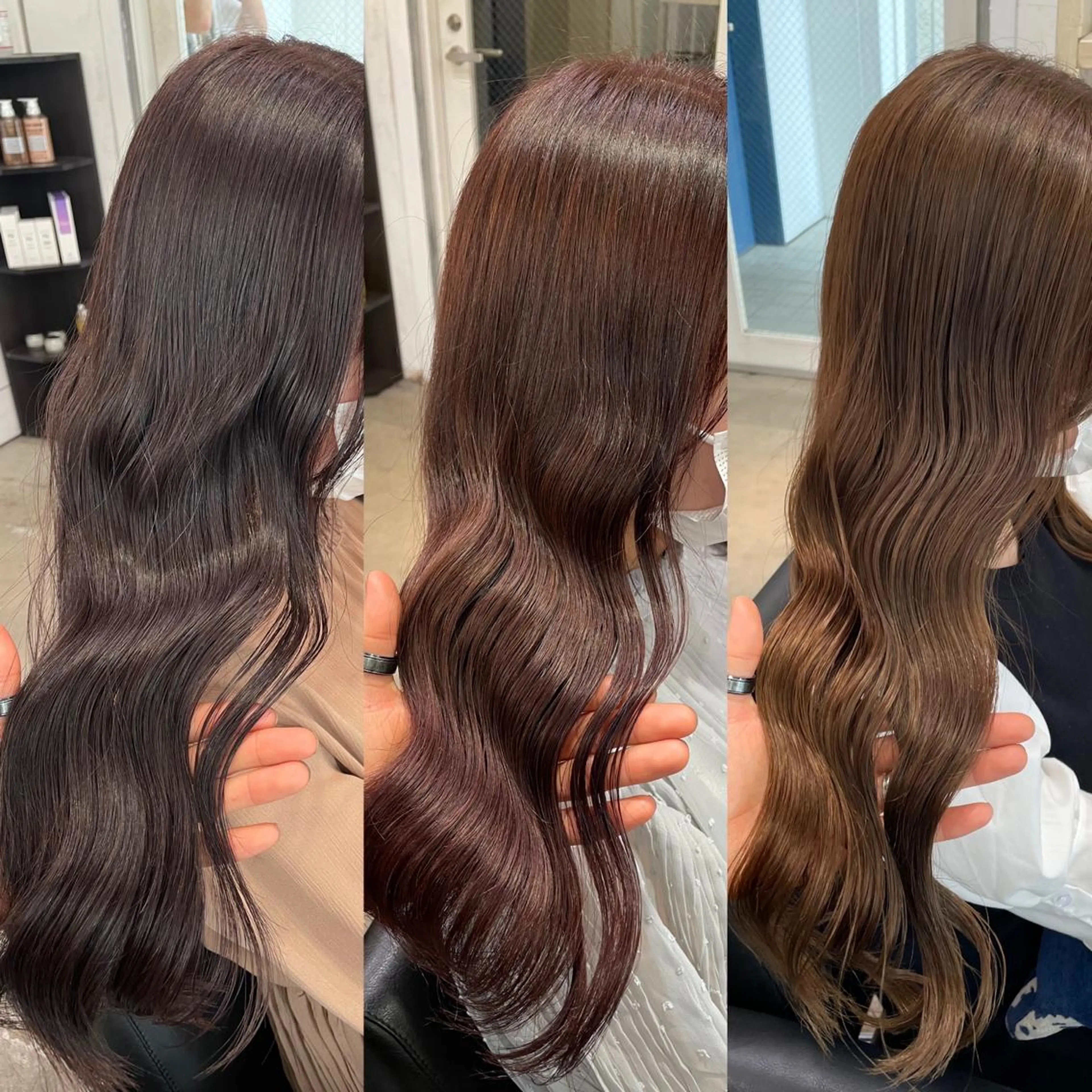 ロング カラー 池袋髪質改善 タニグチのヘアスタイル