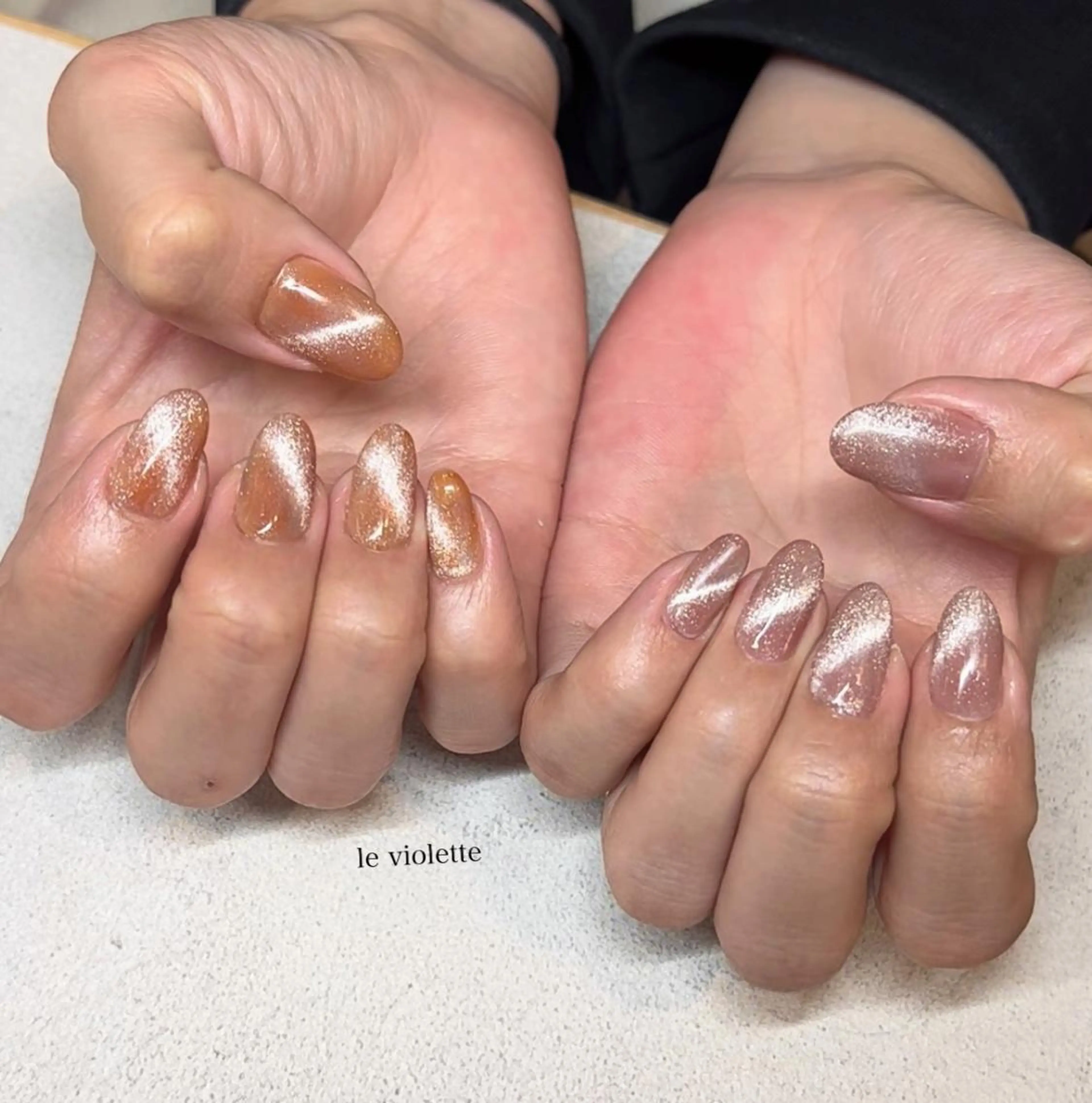 ネイル ハンドネイル le violette所属・le violetteのネイルデザイン