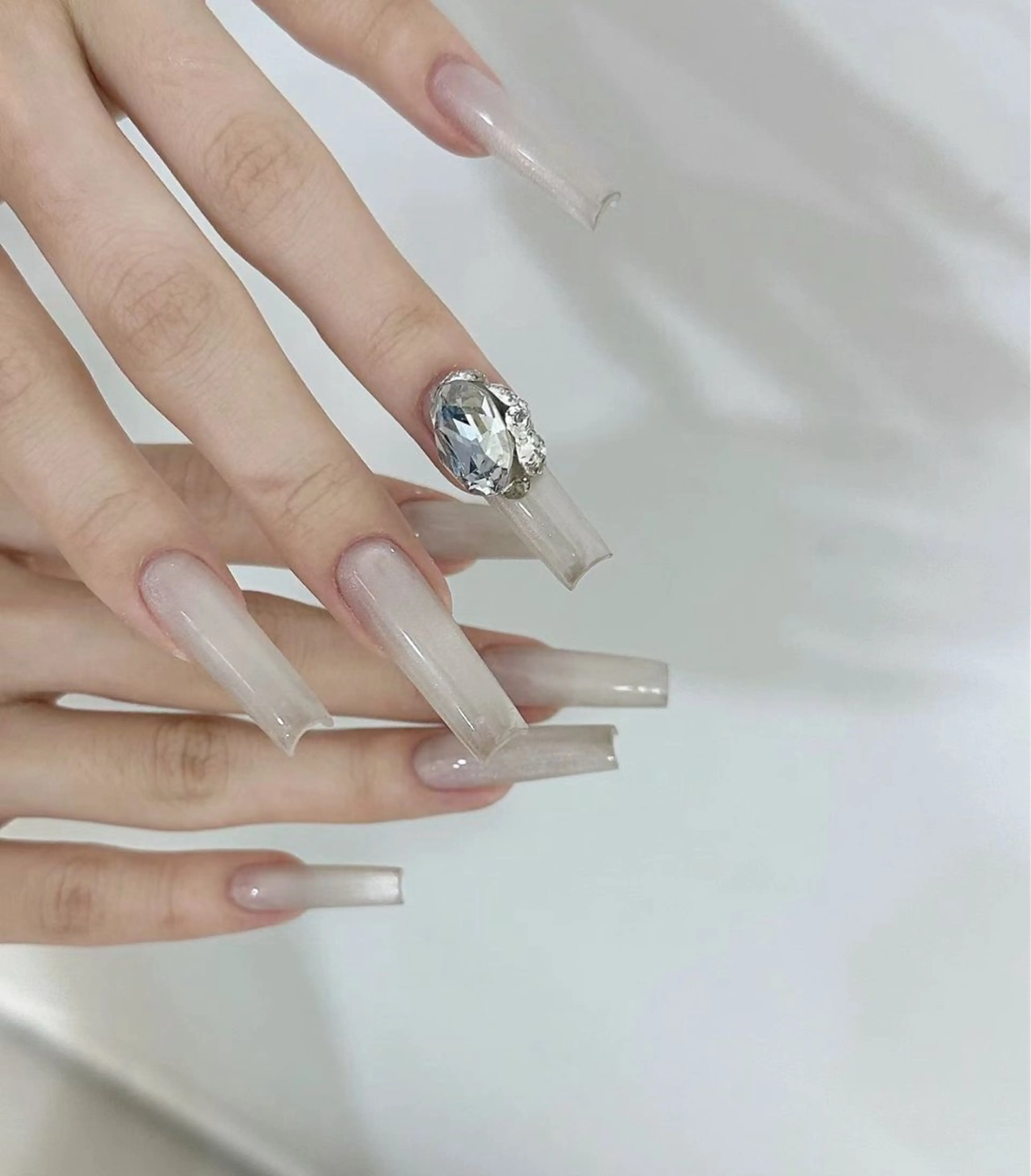 🫧【長さ出し10本】Hand2本デザイン放題の写真