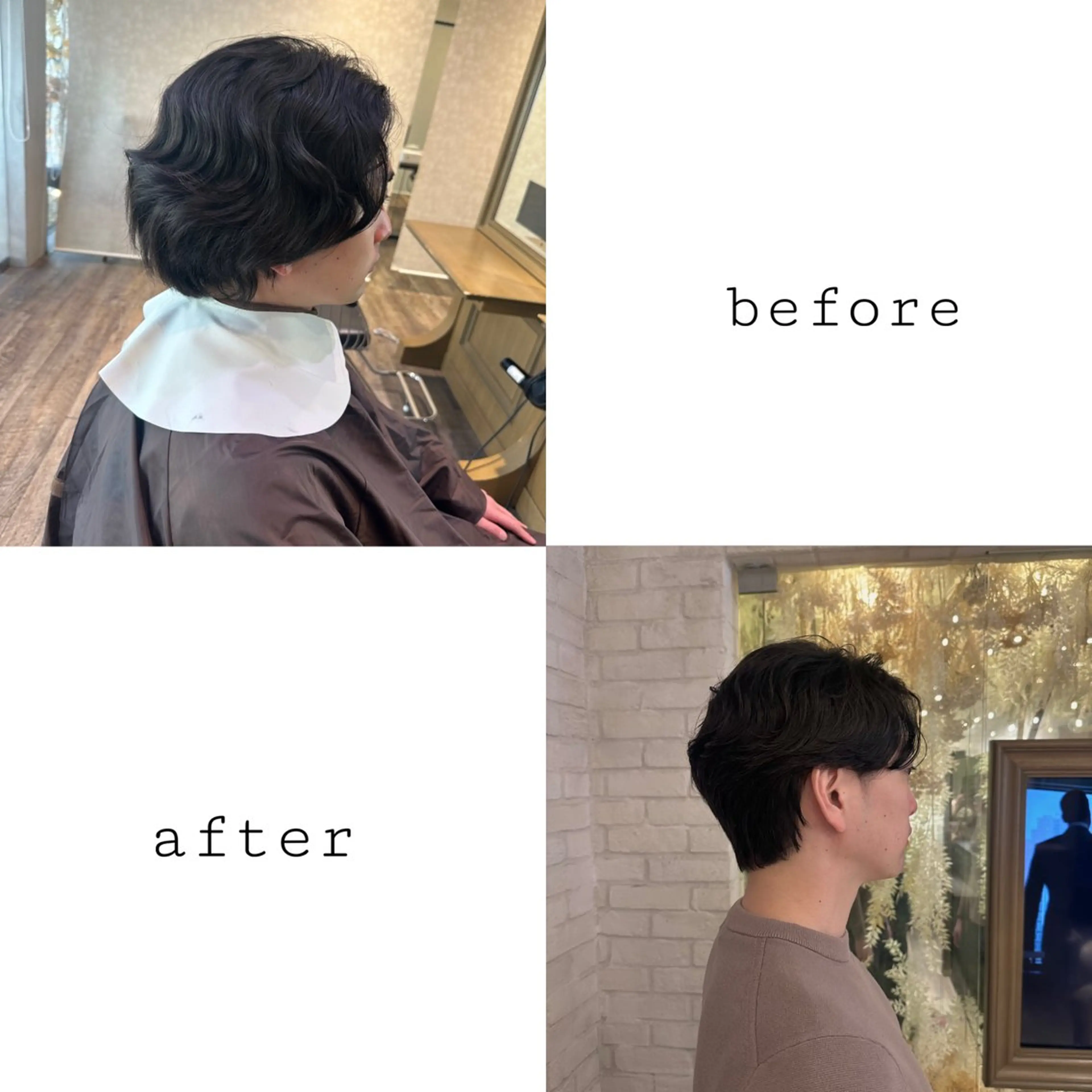 ショート メンズ くせ毛 YU-KI 🐈‍⬛のヘアスタイル