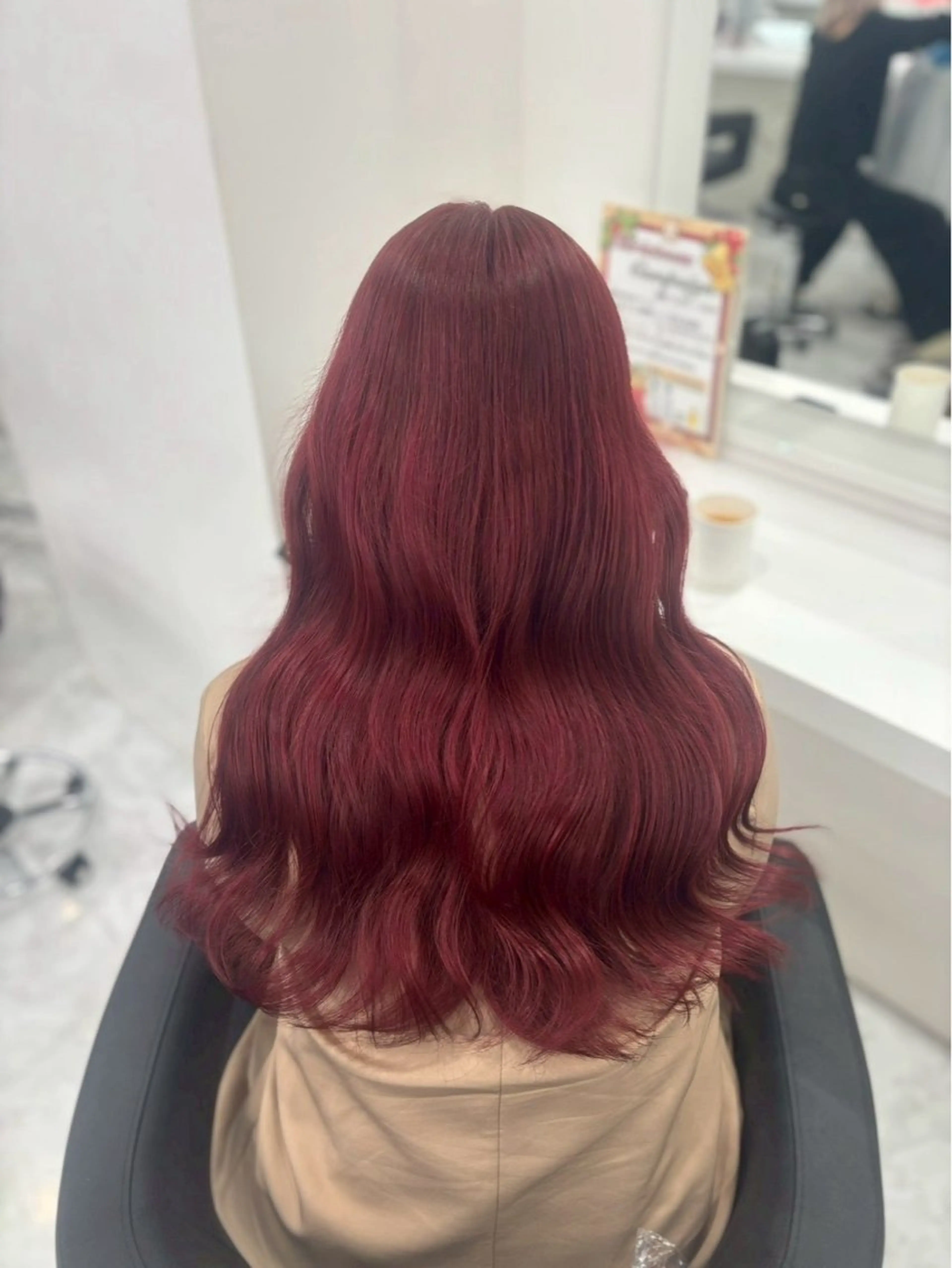 ロング カラー ヘアカラー 🫧うる艶モテ髪🎀 Nanamiのヘアスタイル