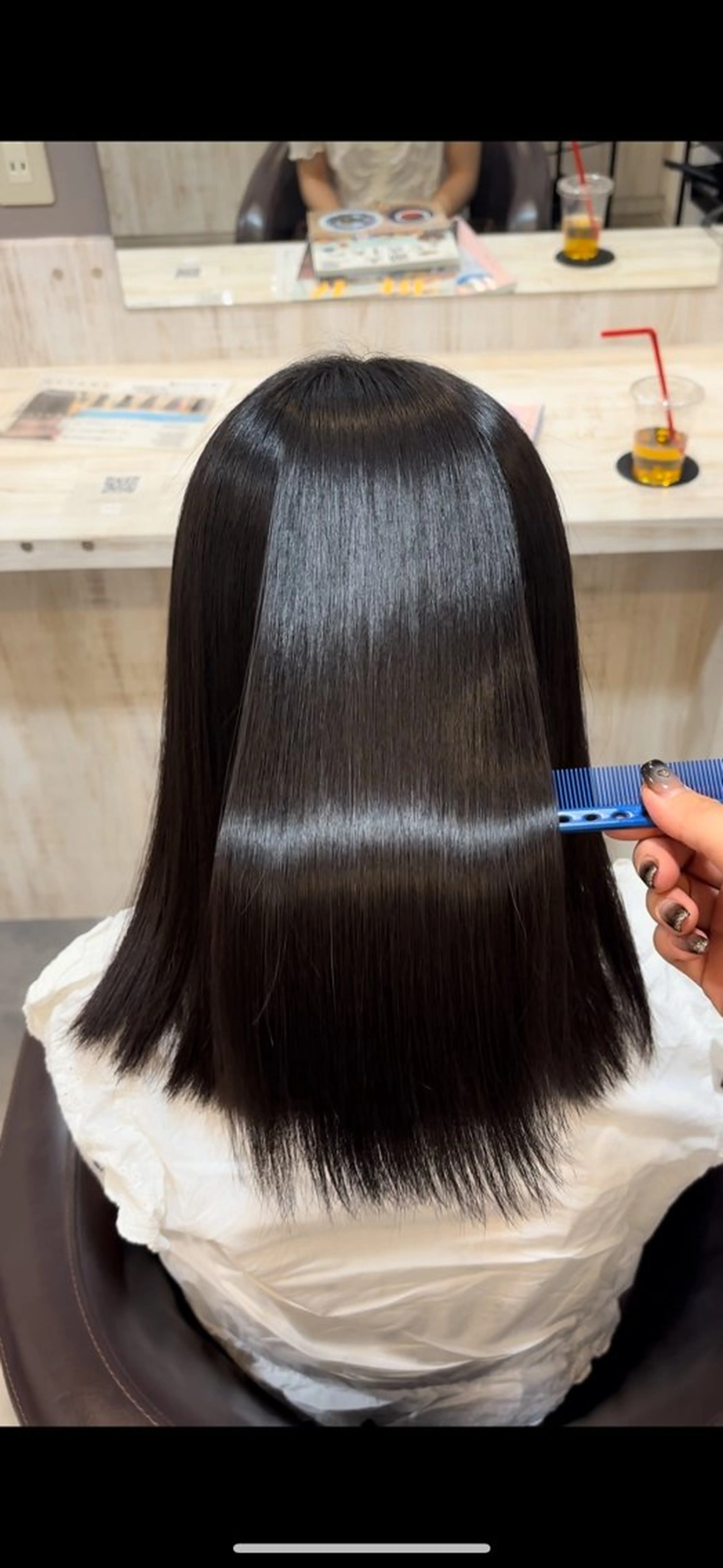 ミディアム 平瀬 胡桃のヘアスタイル