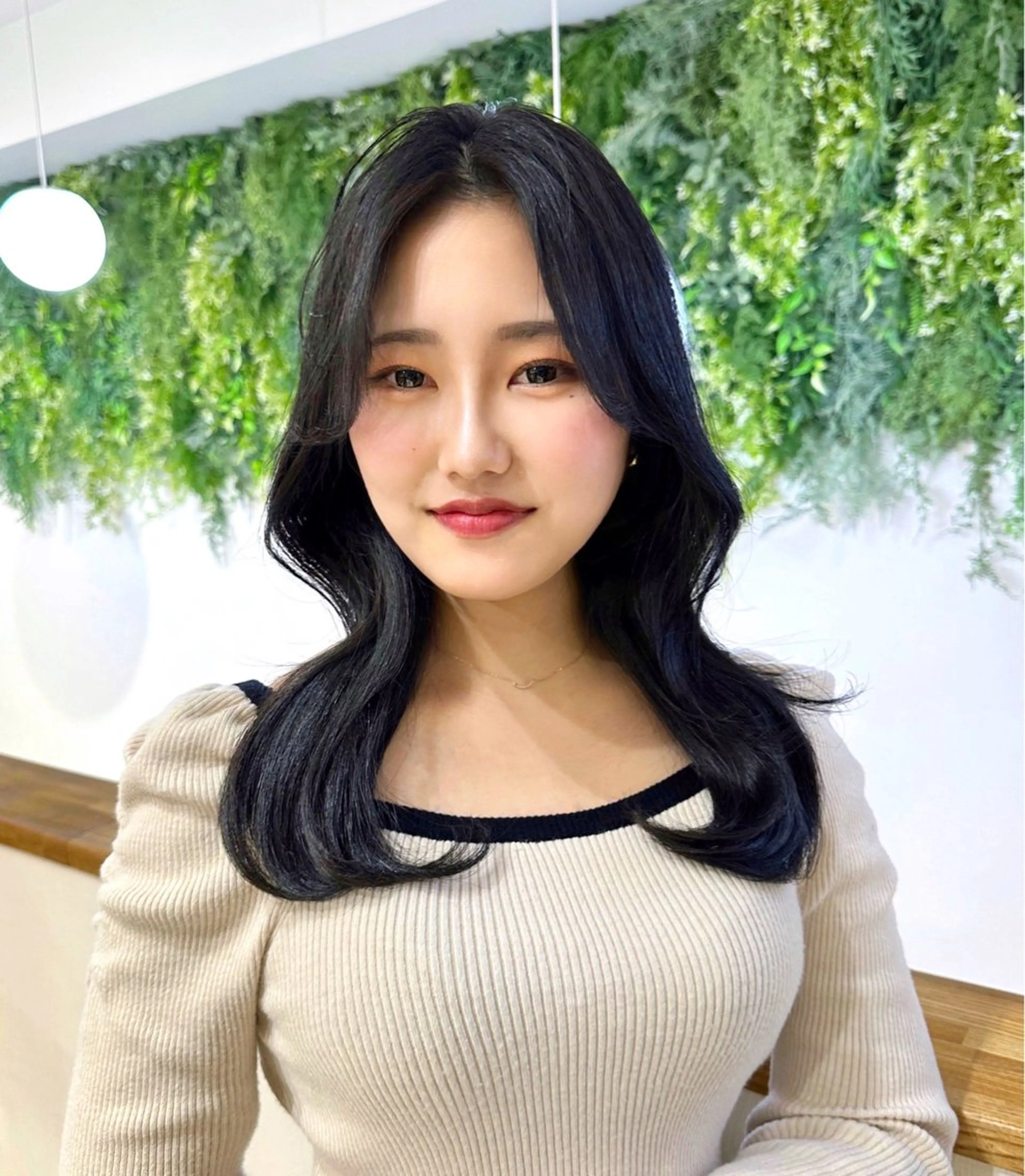 ロング カラー くびれヘア 顔周りカット 韓国風ヘア レイヤーカット レイヤー/韓国ヘア /顔周り/大久保貴之のヘアスタイル