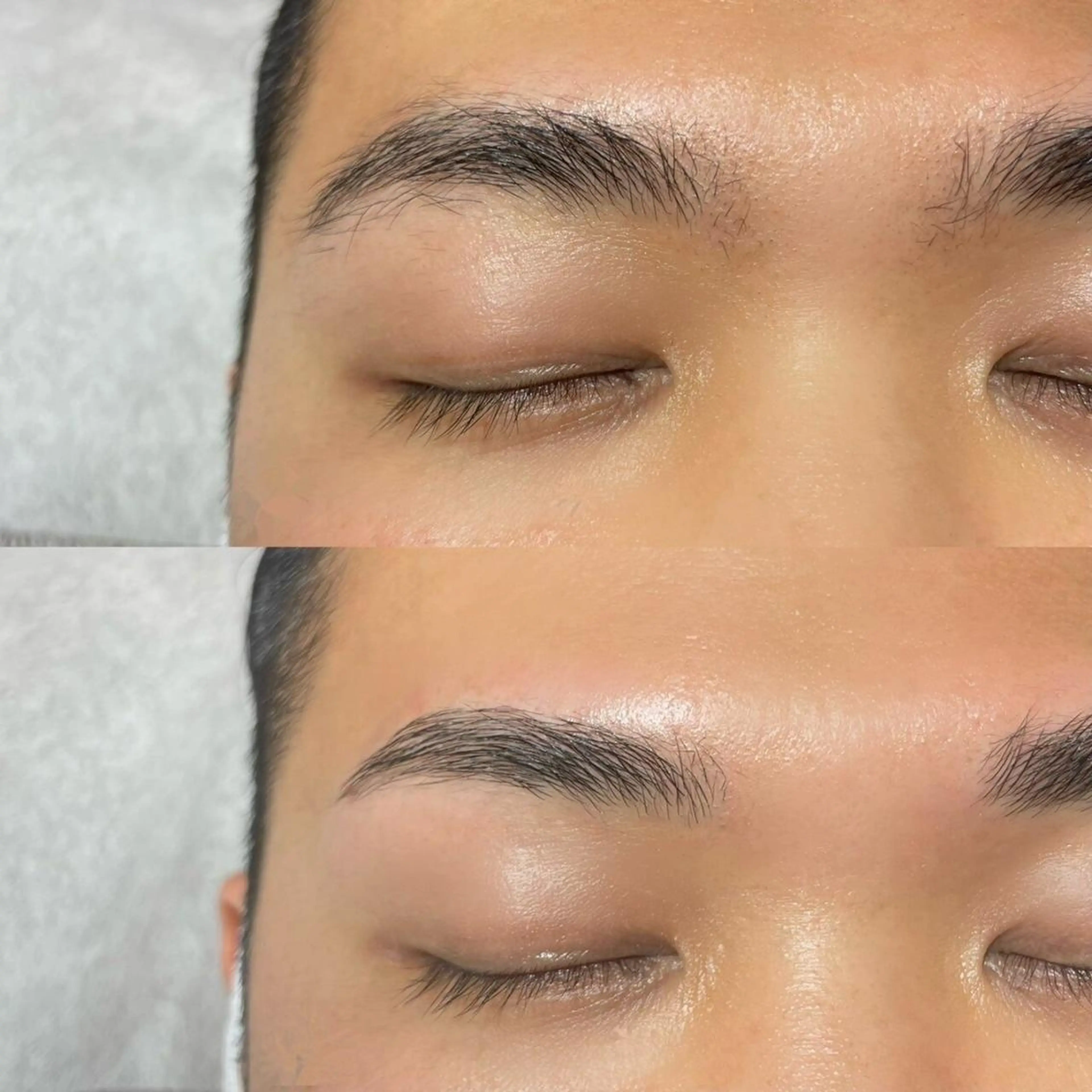 《美眉スタイリング》WAX +ワンタッチメイク仕上げ🫧眉メイクのお悩み解決！メンズOK☆の写真