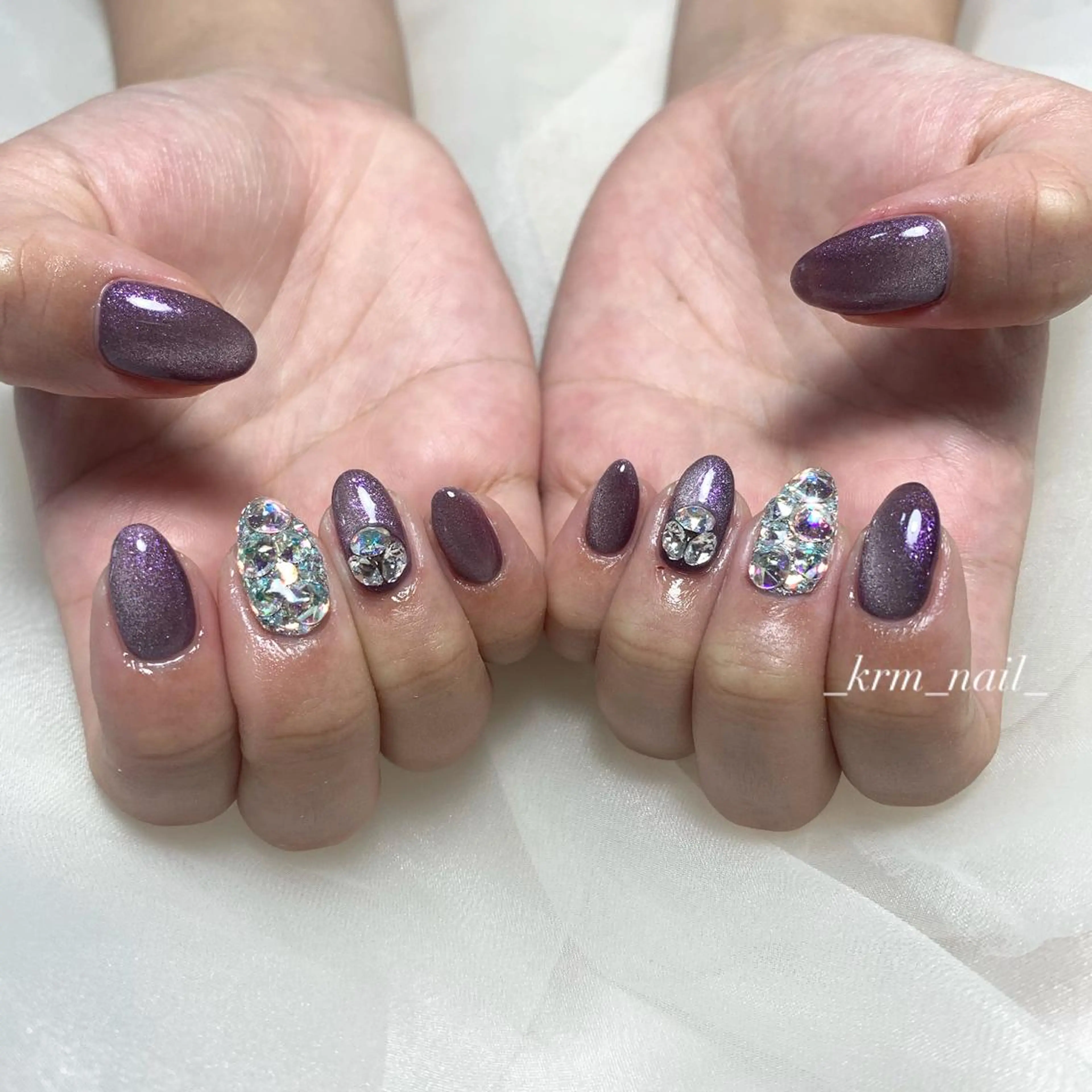 ネイル ストーンネイル esterella所属・Nail salon esterellaのネイルデザイン