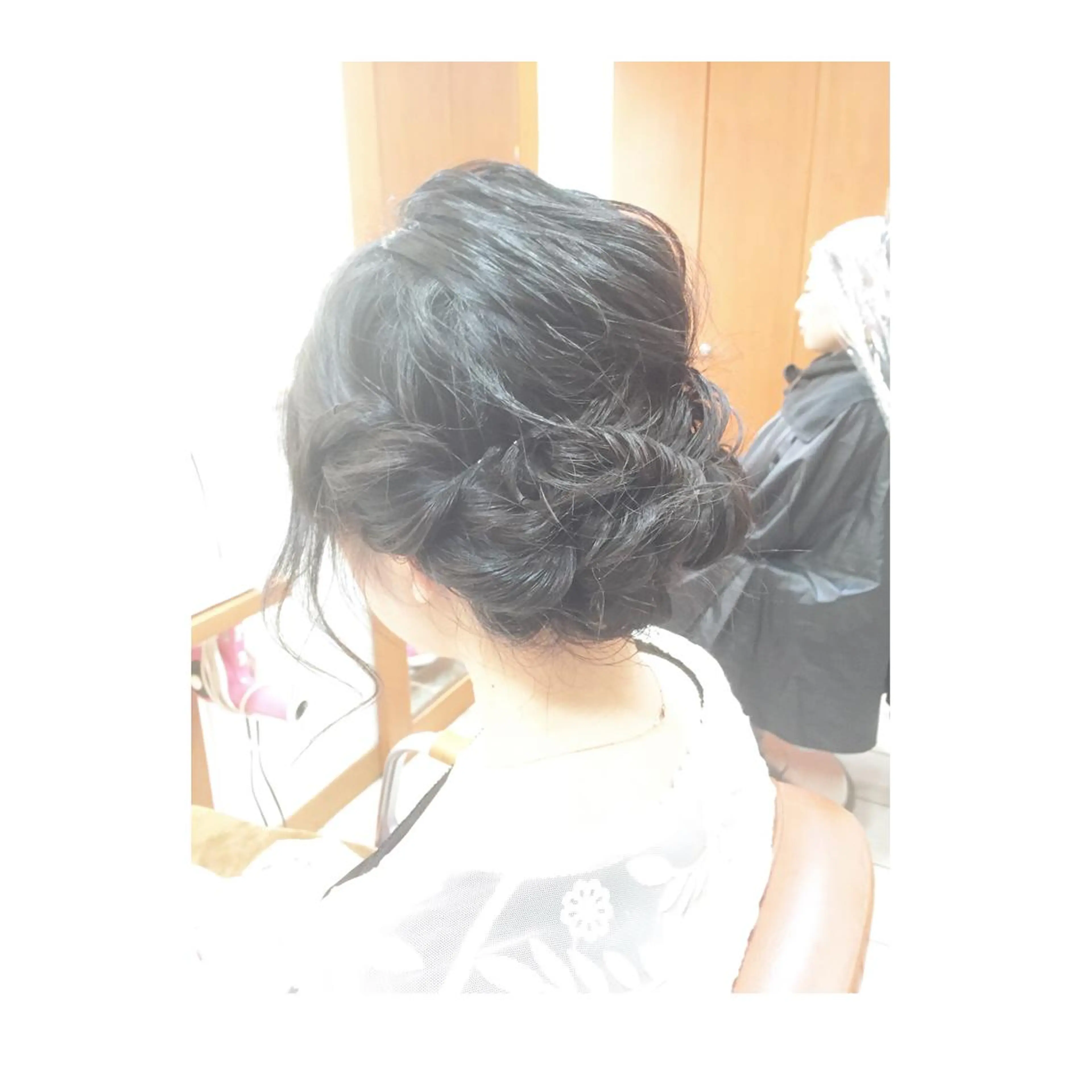 ロング カラー パーマ ヘアアレンジ 可愛いを作る神 ナオヒロのヘアスタイル