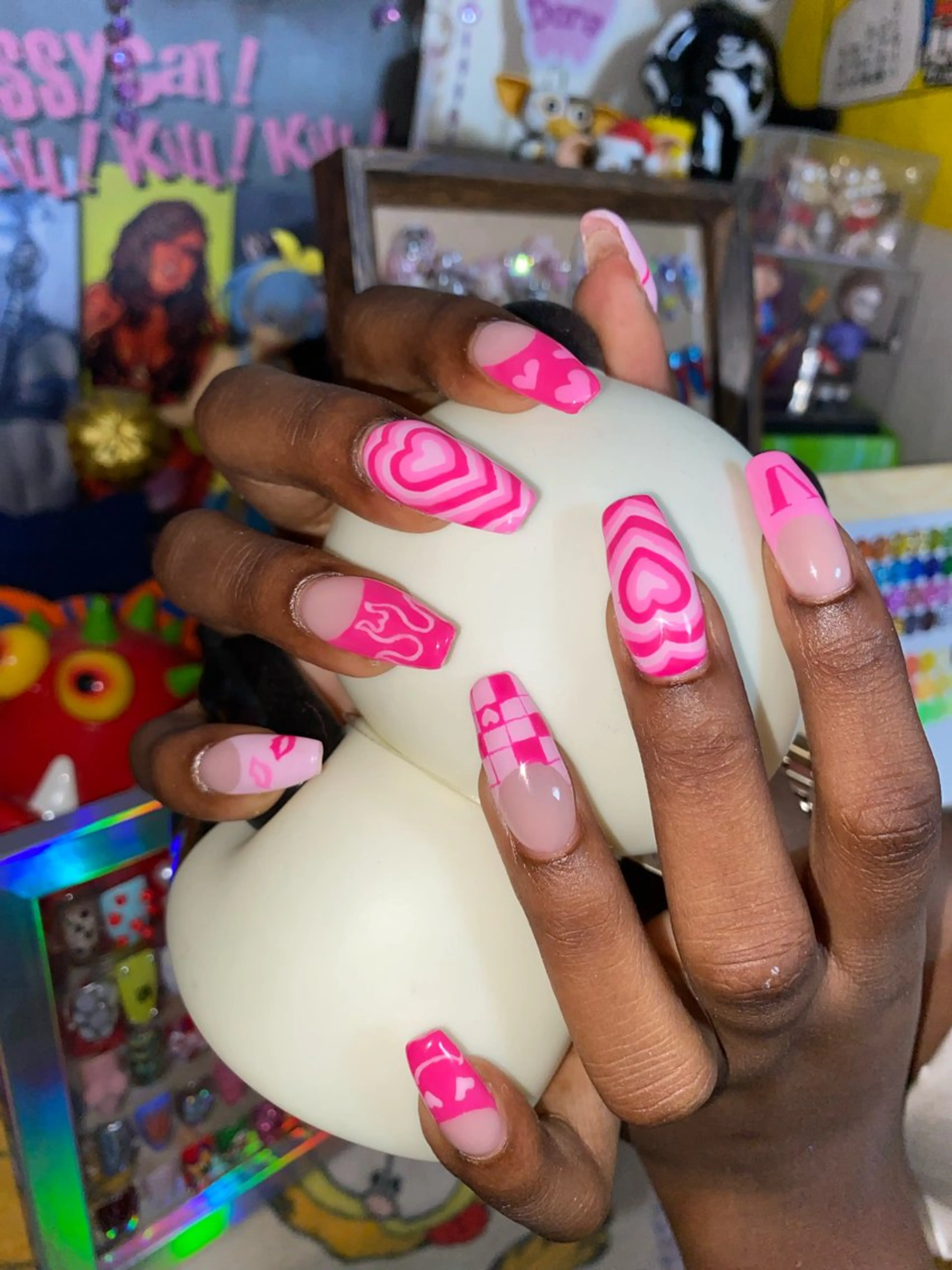 ネイル 福の爪 🍒福山千晴のネイルデザイン