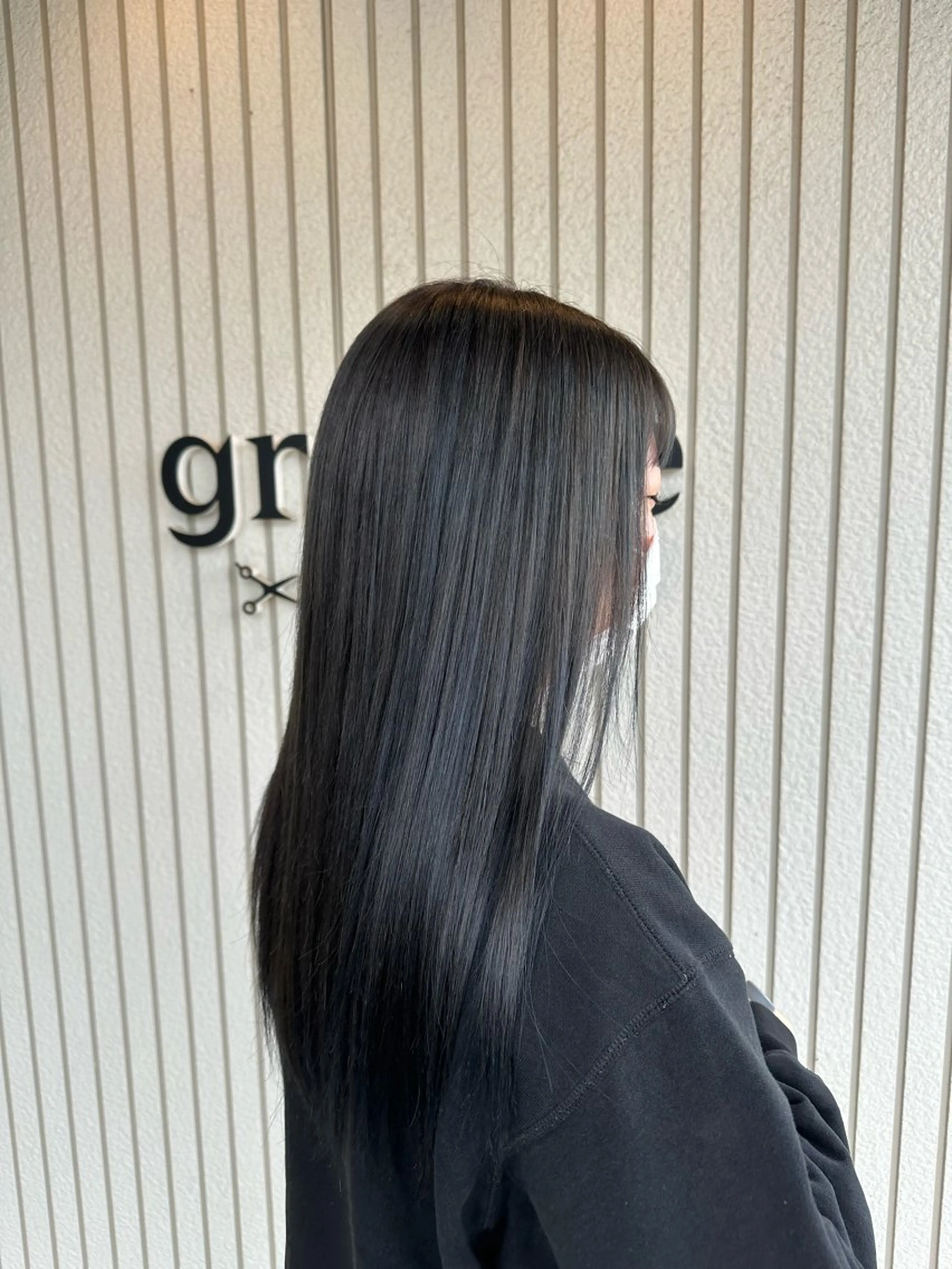 カラー アディクシーカラー grande hair&spa所属・🫧‪透明感カラー 🫧‪サキのヘアスタイル