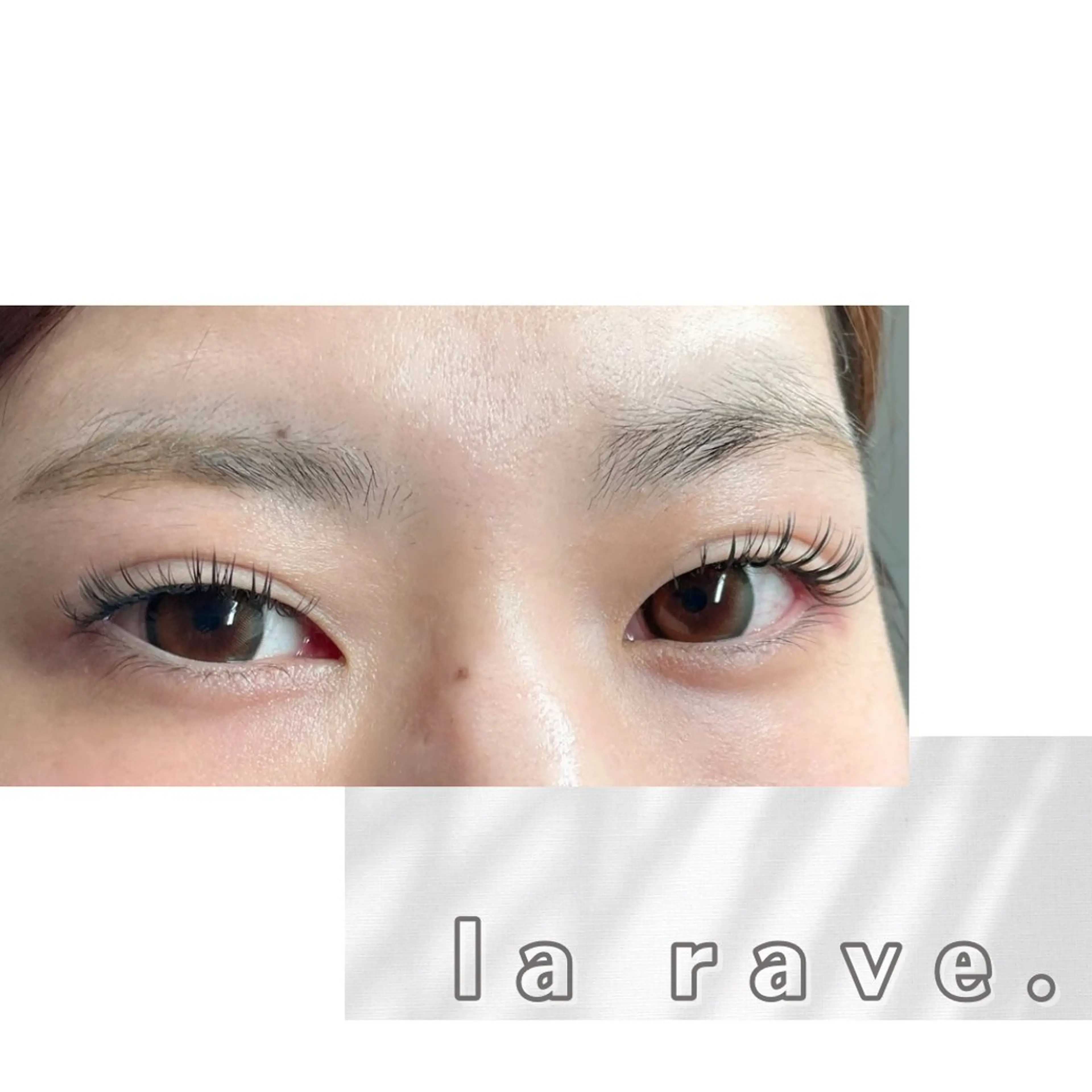 マツエク・マツパ la rave. eyelashのマツエク・マツパデザイン