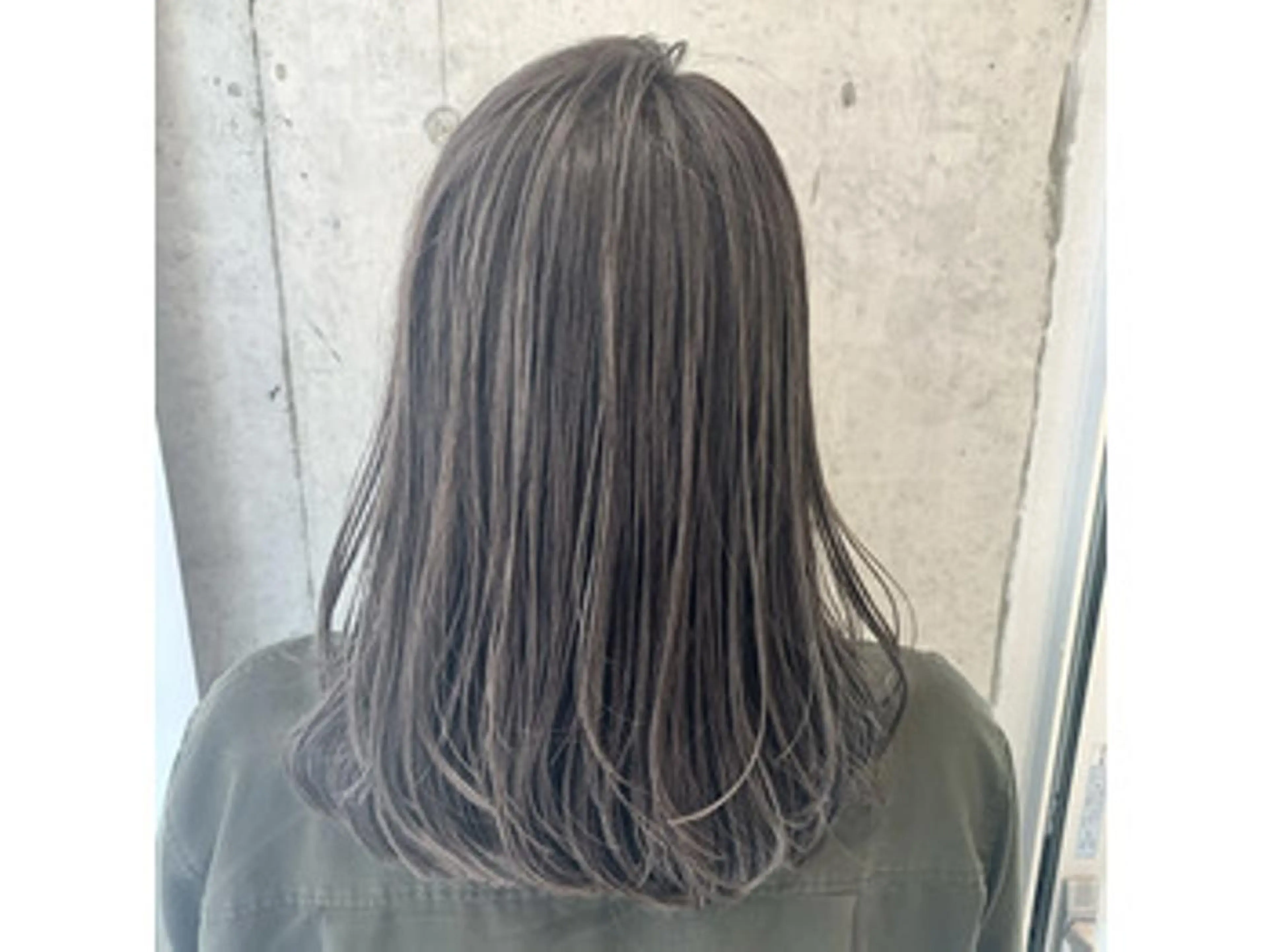 ミディアム カラー カット ヘアカラー 縮毛矯正 トリートメント 藤森結子/韓国ヘア/ パーソナルカラー診断のヘアスタイル