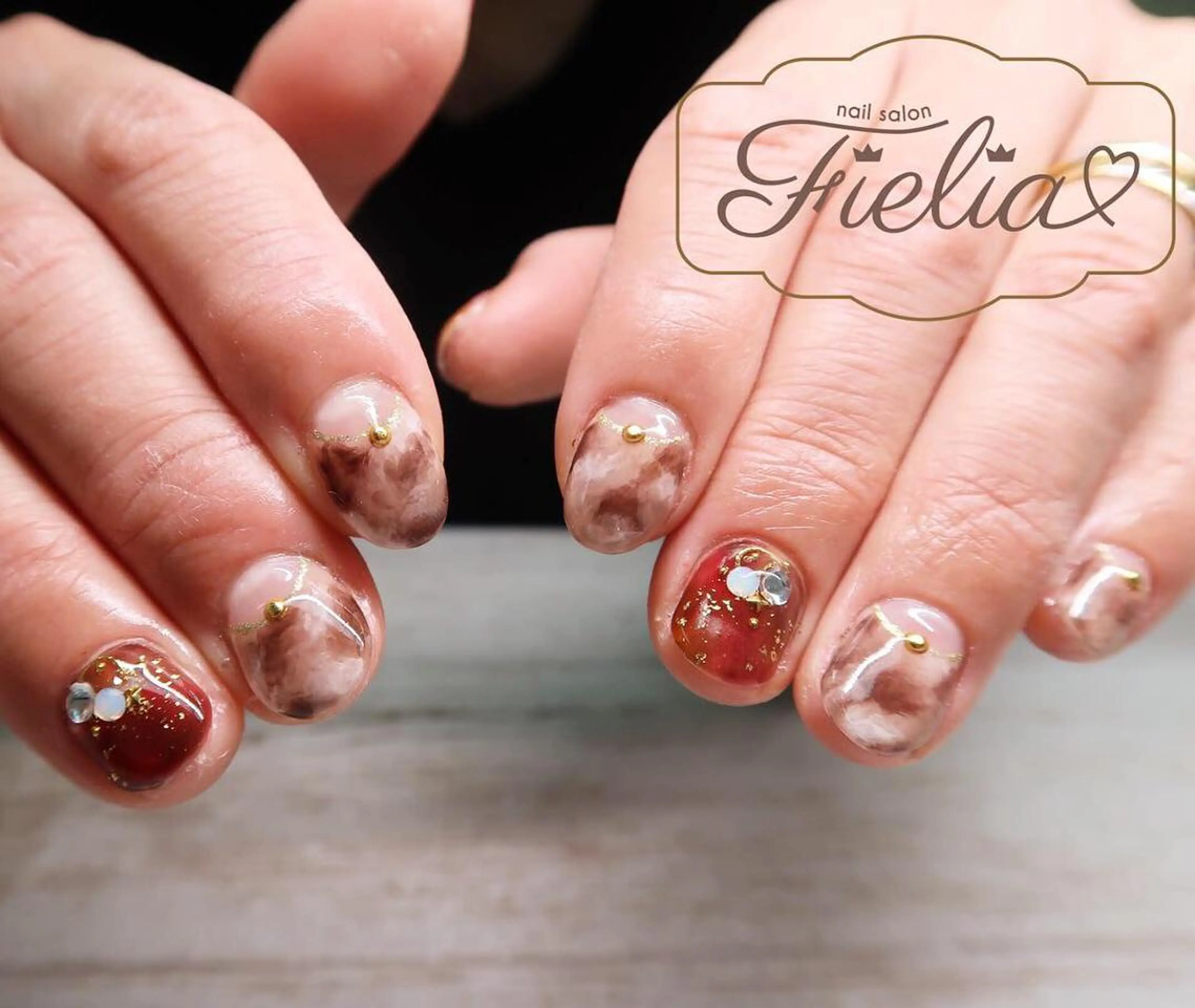 ネイル ハンドネイル Fielia momoのネイルデザイン