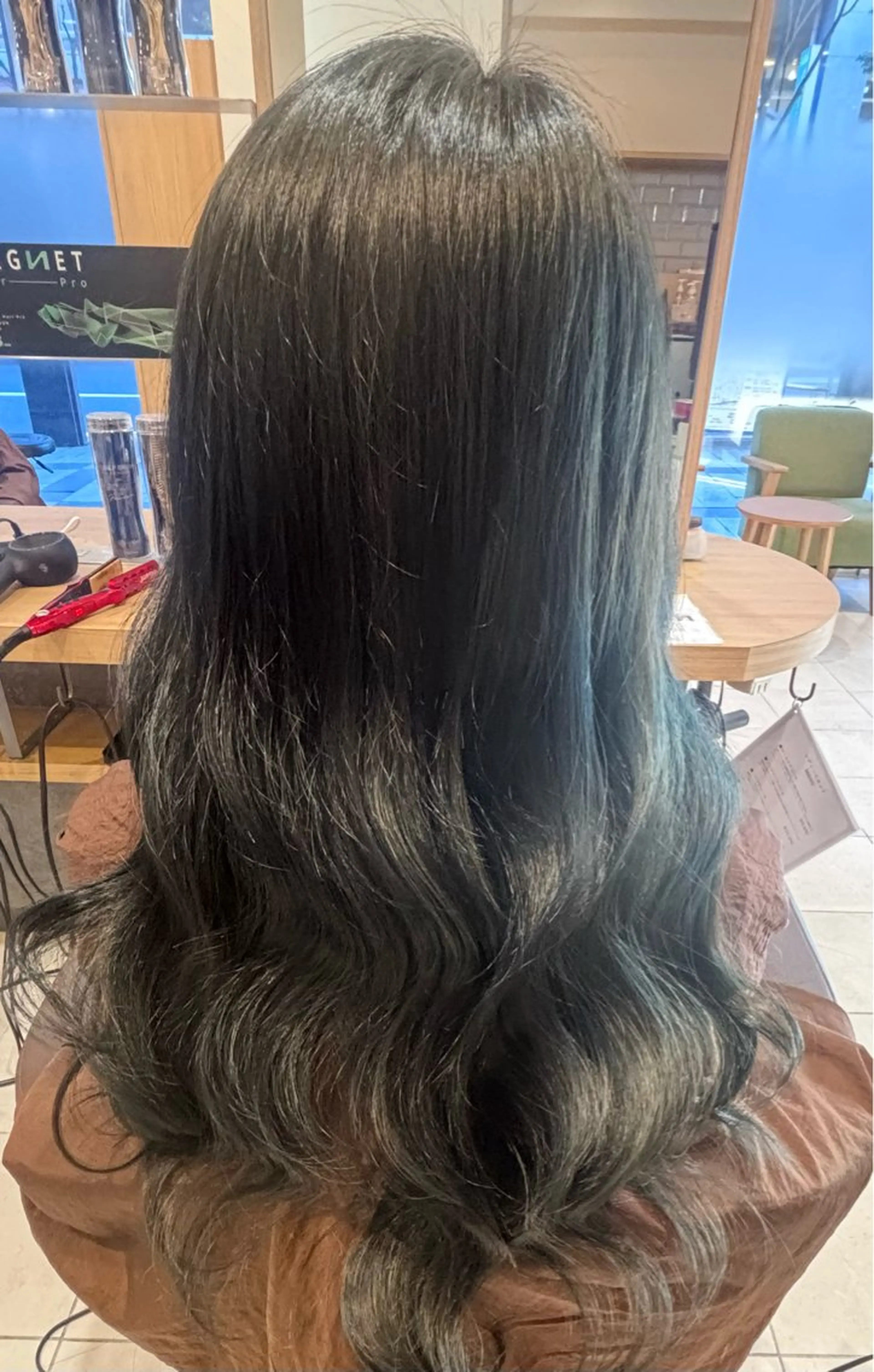 ロング 韓国風ヘア ヘアカラー 淺井 さくらのヘアスタイル