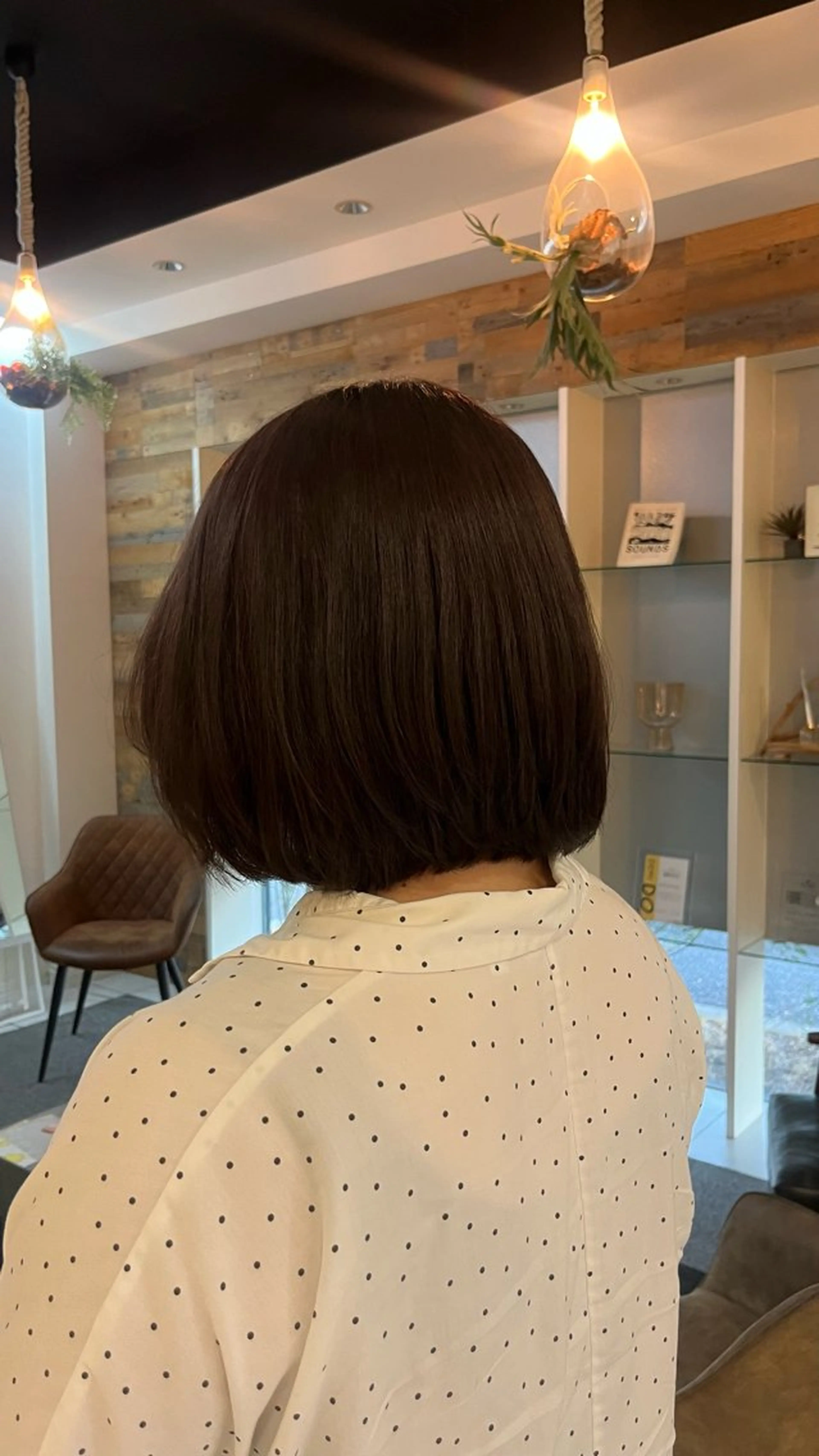 ミディアム カラー ブラウンカラー ヘアカラー パーマ/メンズパーマ モデル募集/フウカのヘアスタイル