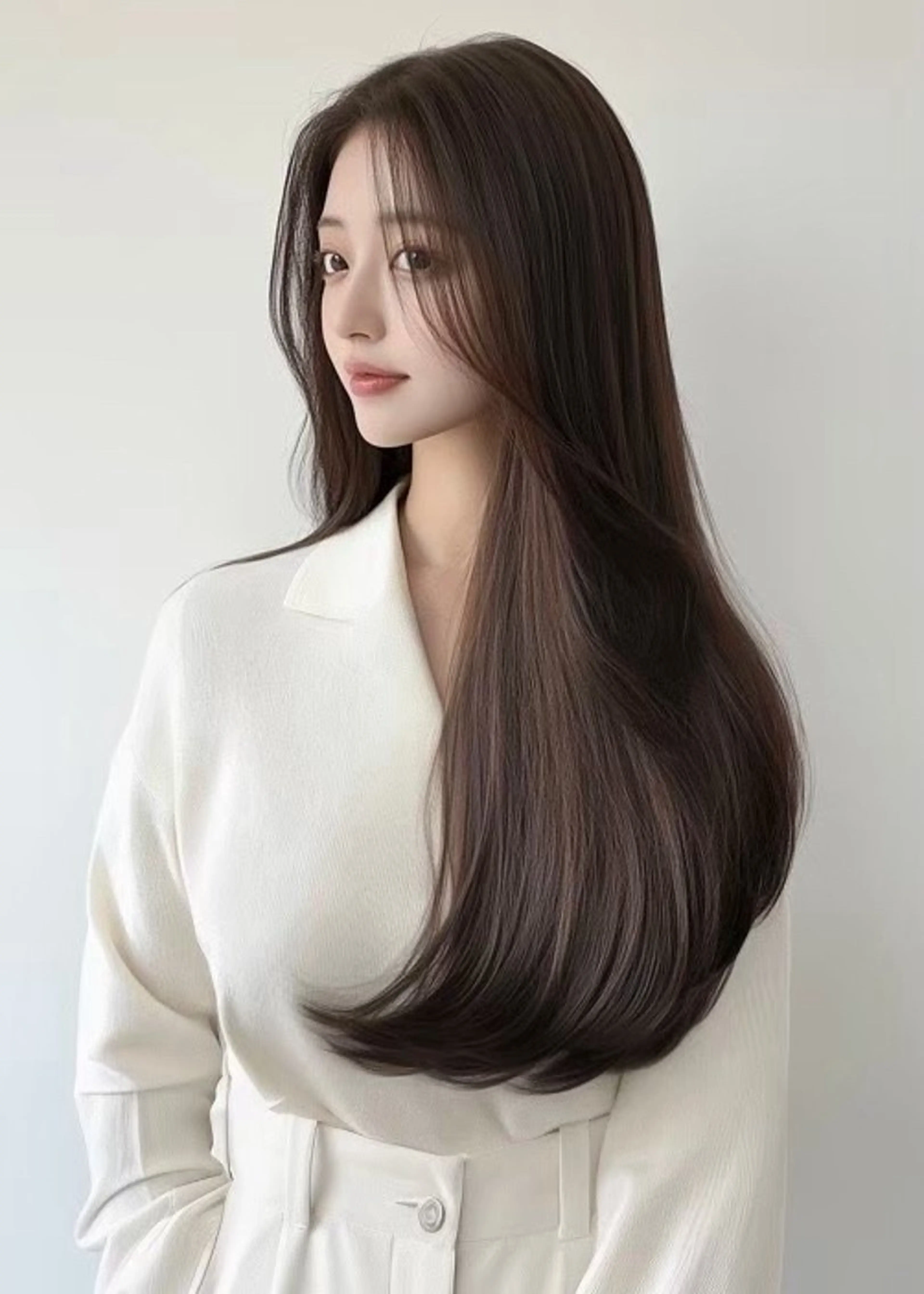 ロング トリートメント ハイライトデザイン 特化/表参道/みづきのヘアスタイル