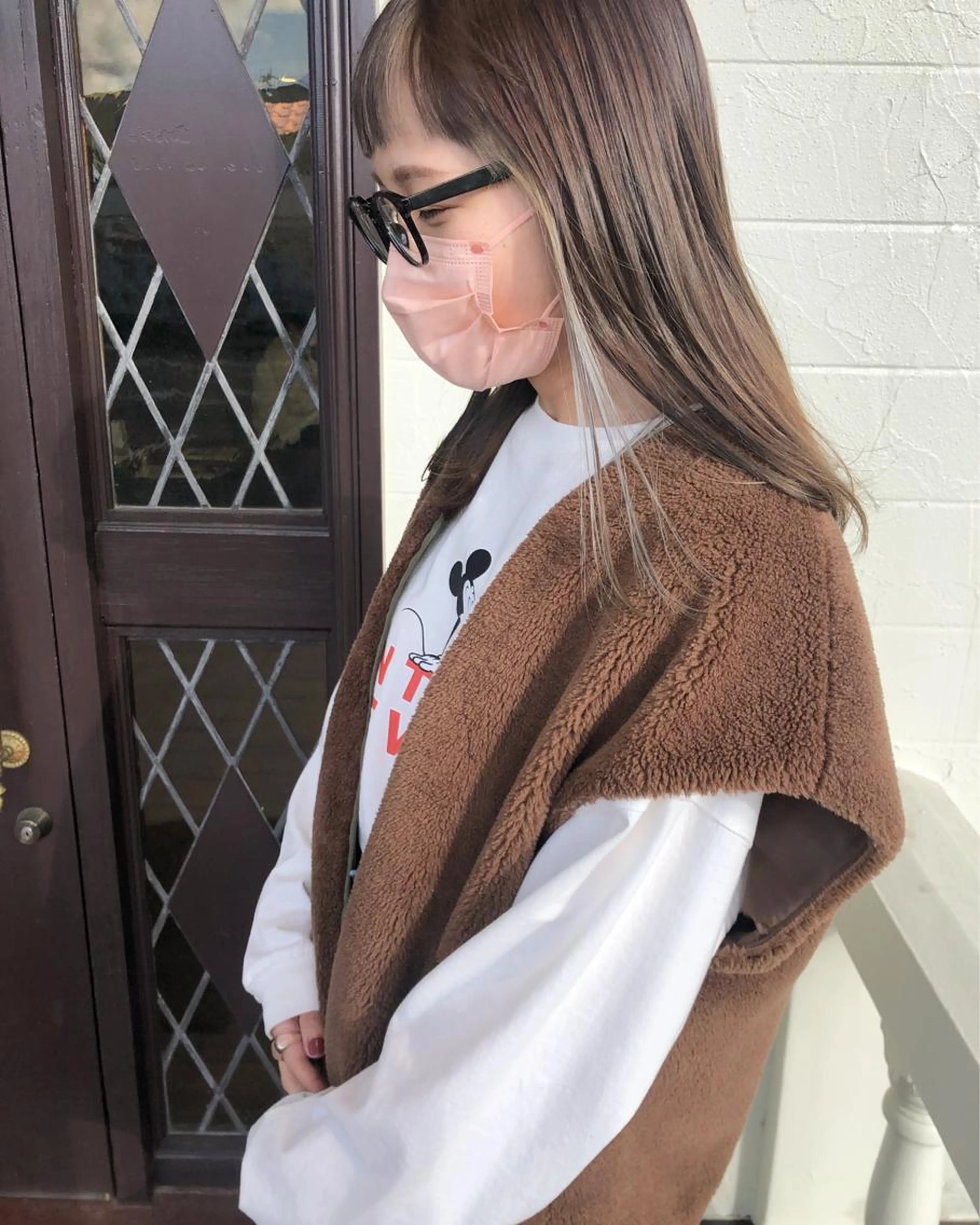 【　　秋ヘア🍂𓂃　】カット＋カラー＋イヤリングカラーの写真