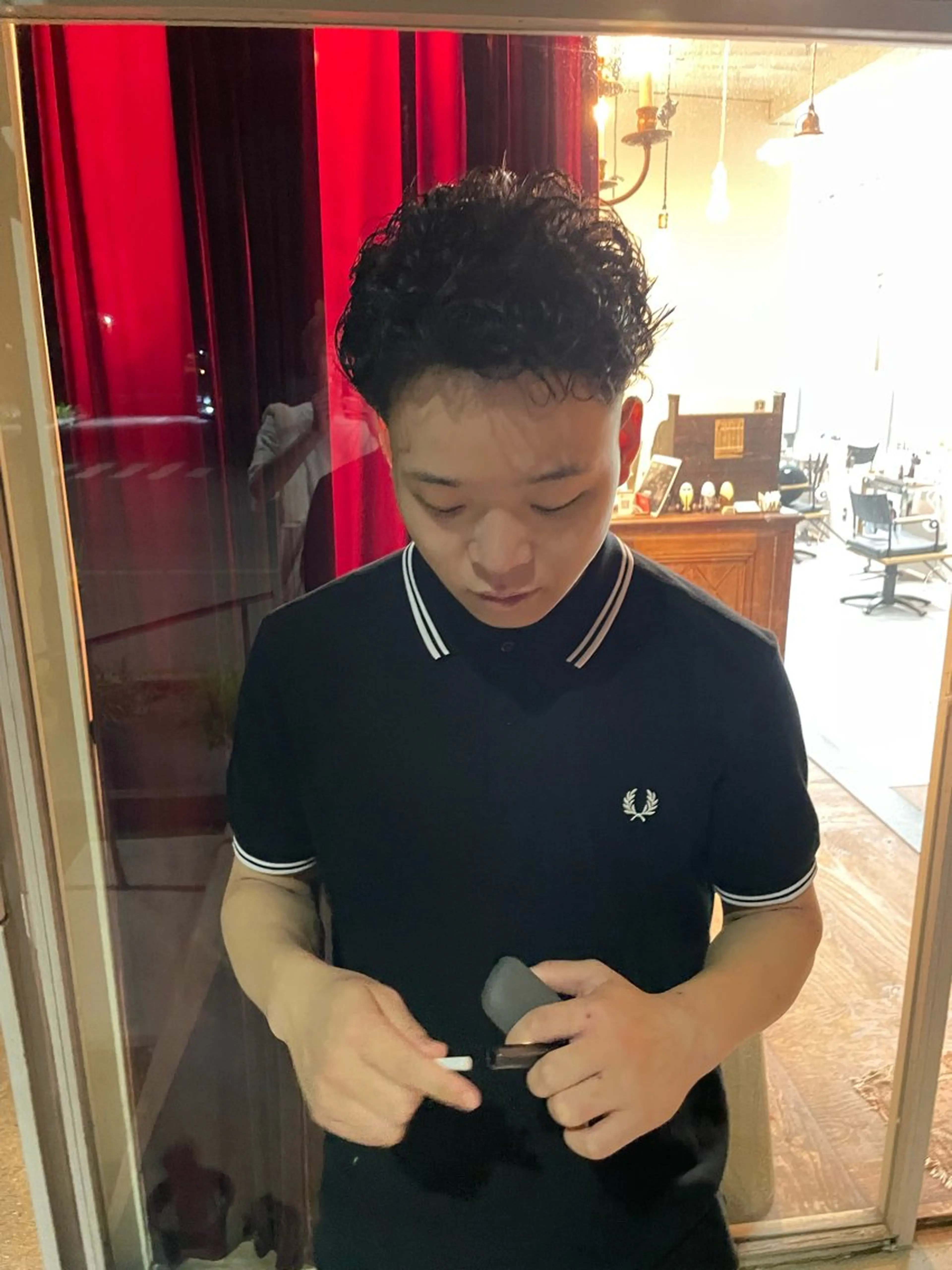 パーマ メンズ 木村 拓美のヘアスタイル