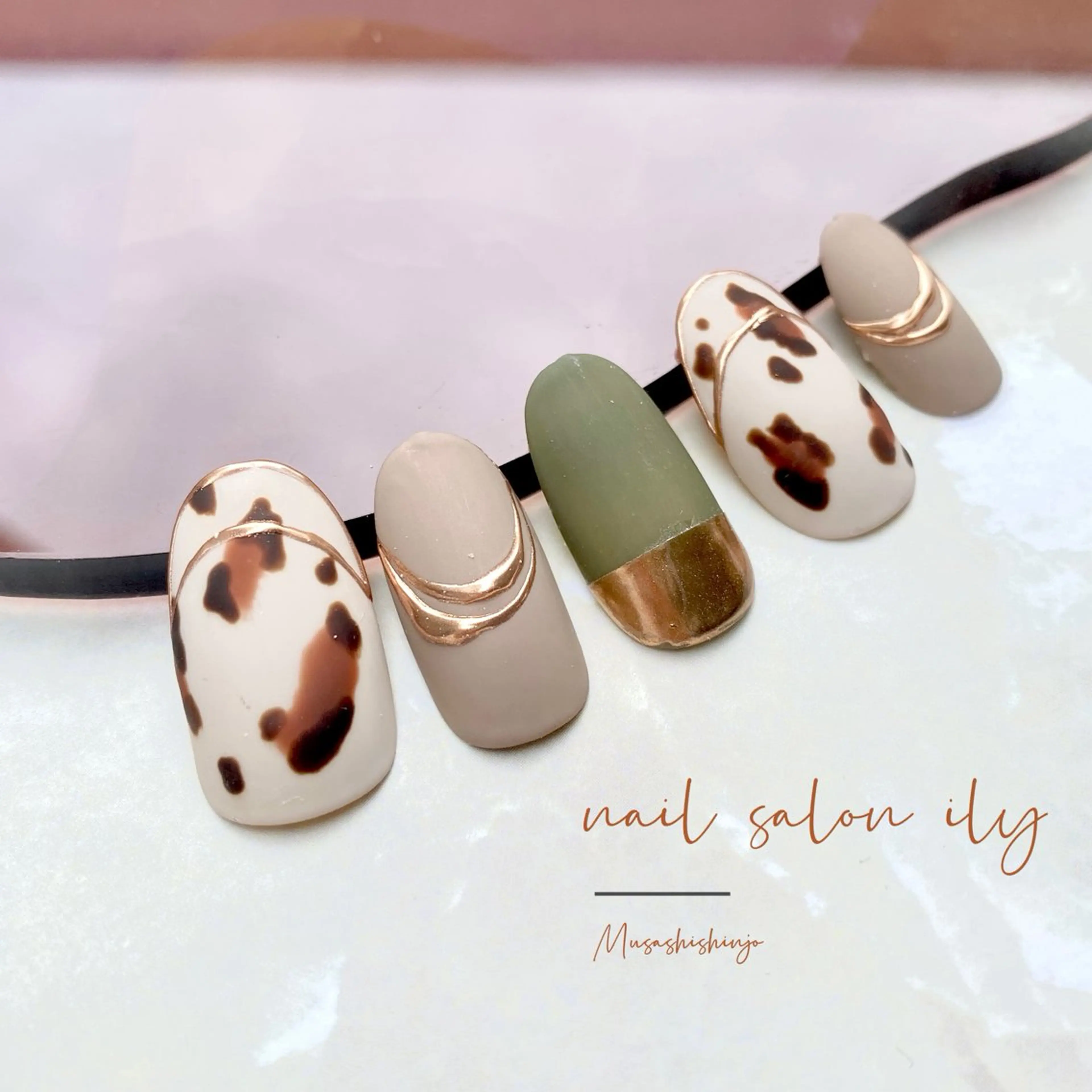 ネイル nail salon ily 武蔵新城のネイルデザイン