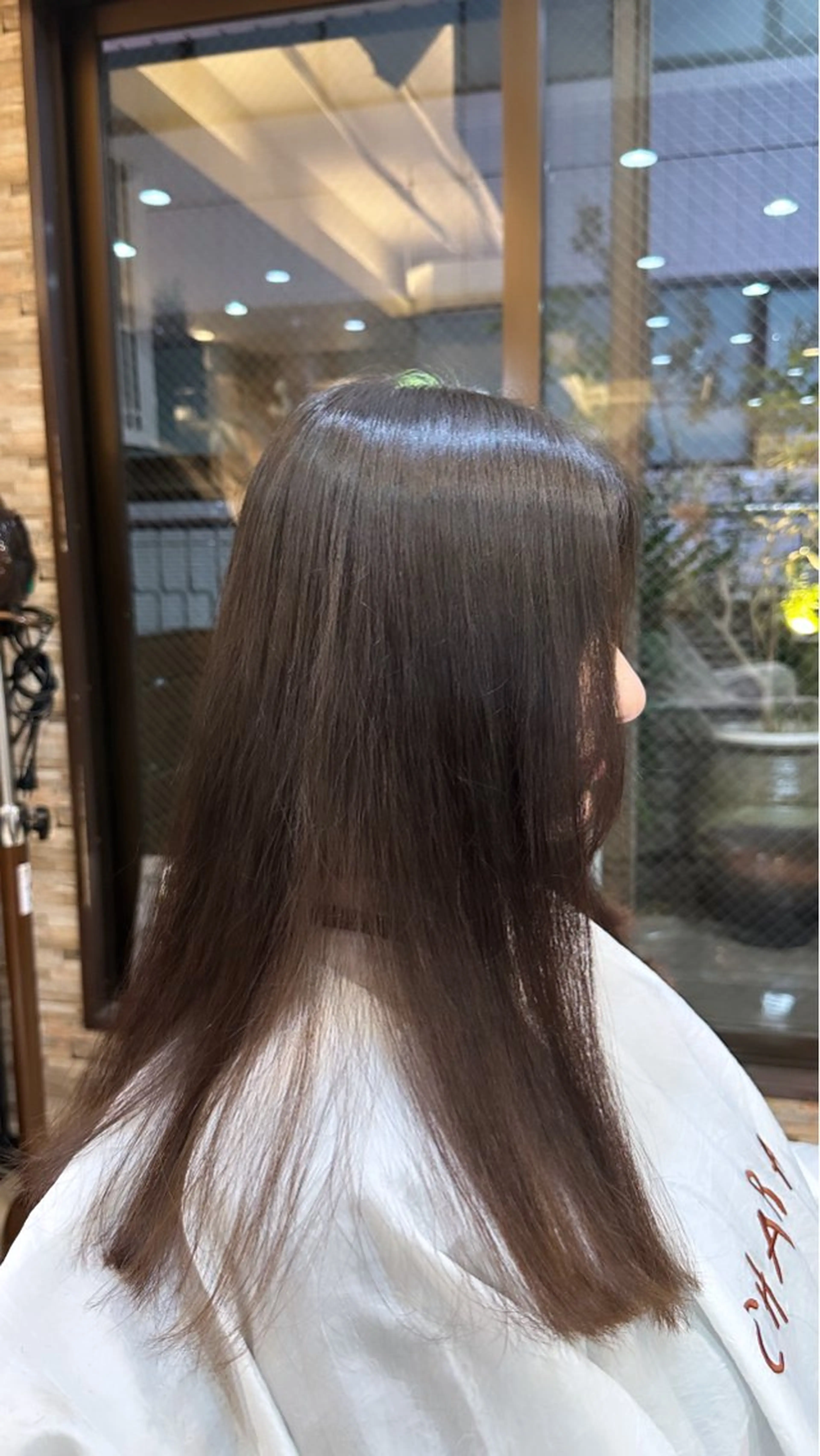 ロング 縮毛矯正 縮毛矯正&髪質改善/ きょうの🐺のヘアスタイル