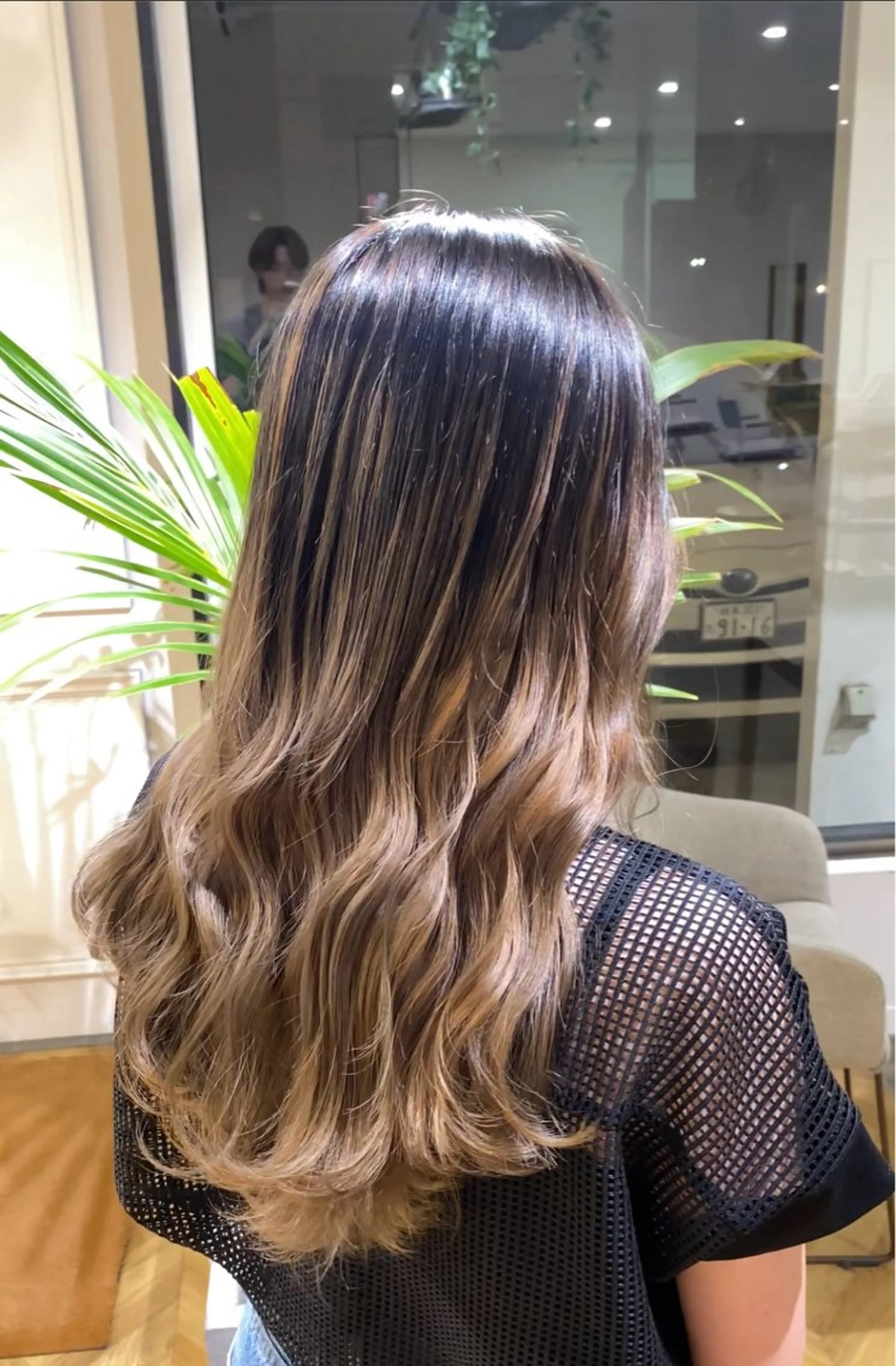 セミロング ヘアカラー yate'/ Wカラー/小出捷也のヘアスタイル