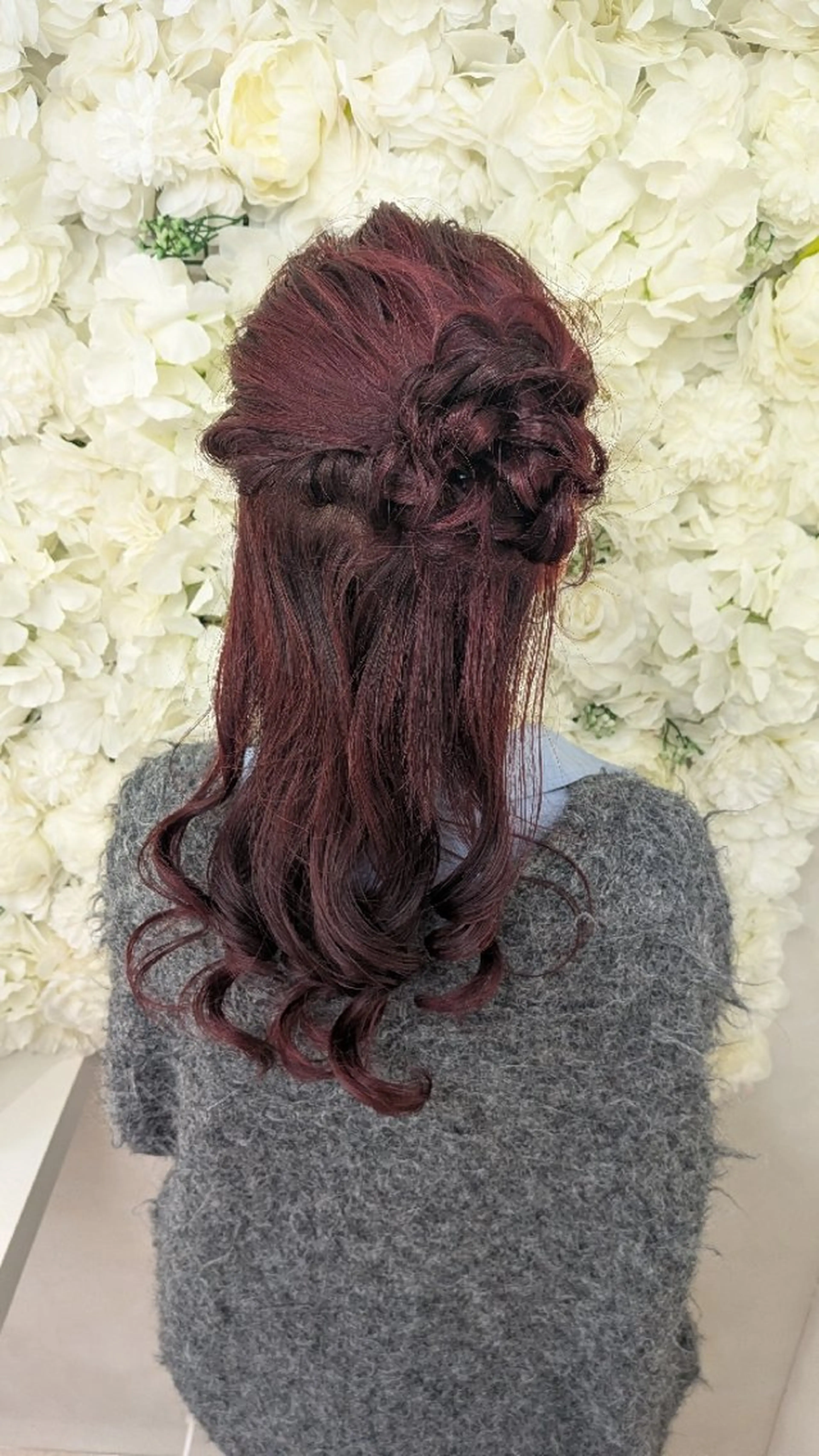 くるみちゃんヘアの写真