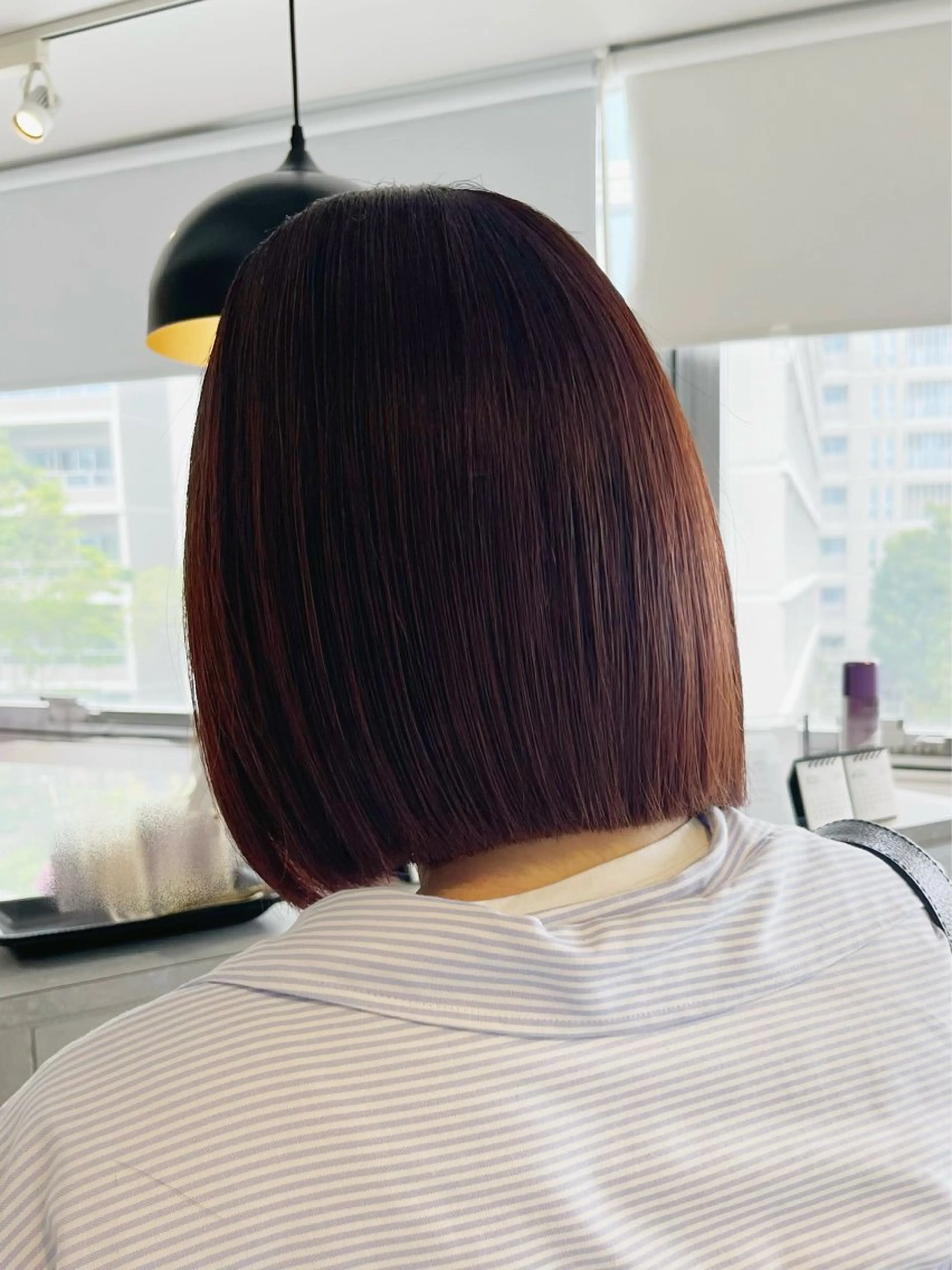 ミディアム 髪質改善 トリートメント カット トリートメント AKARI🌟ボブ/ ハイライト/似合わせのヘアスタイル