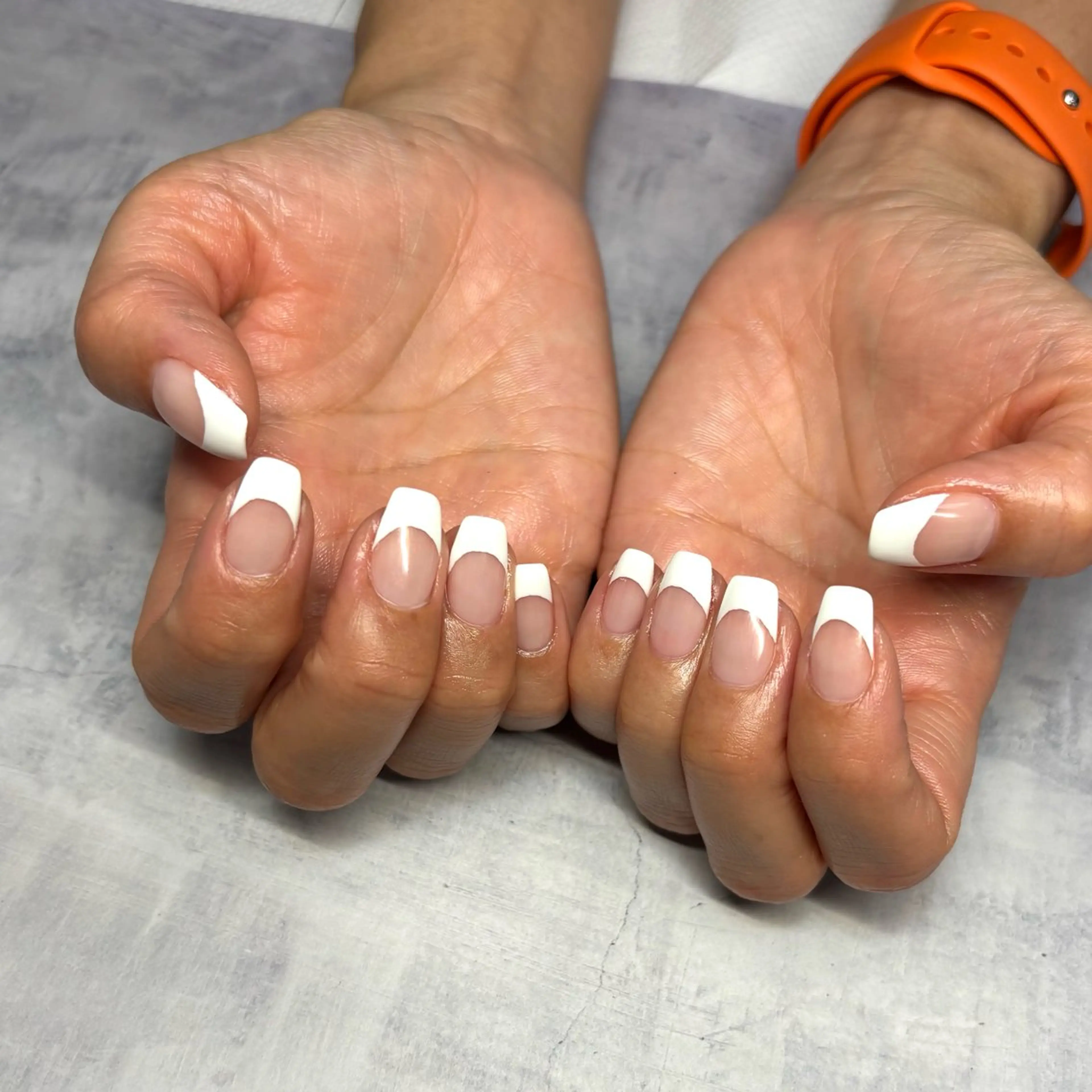 【⚠︎︎オフなし⚠︎︎】‎フレンチネイル💅🏼補足説明必読⚠️の写真