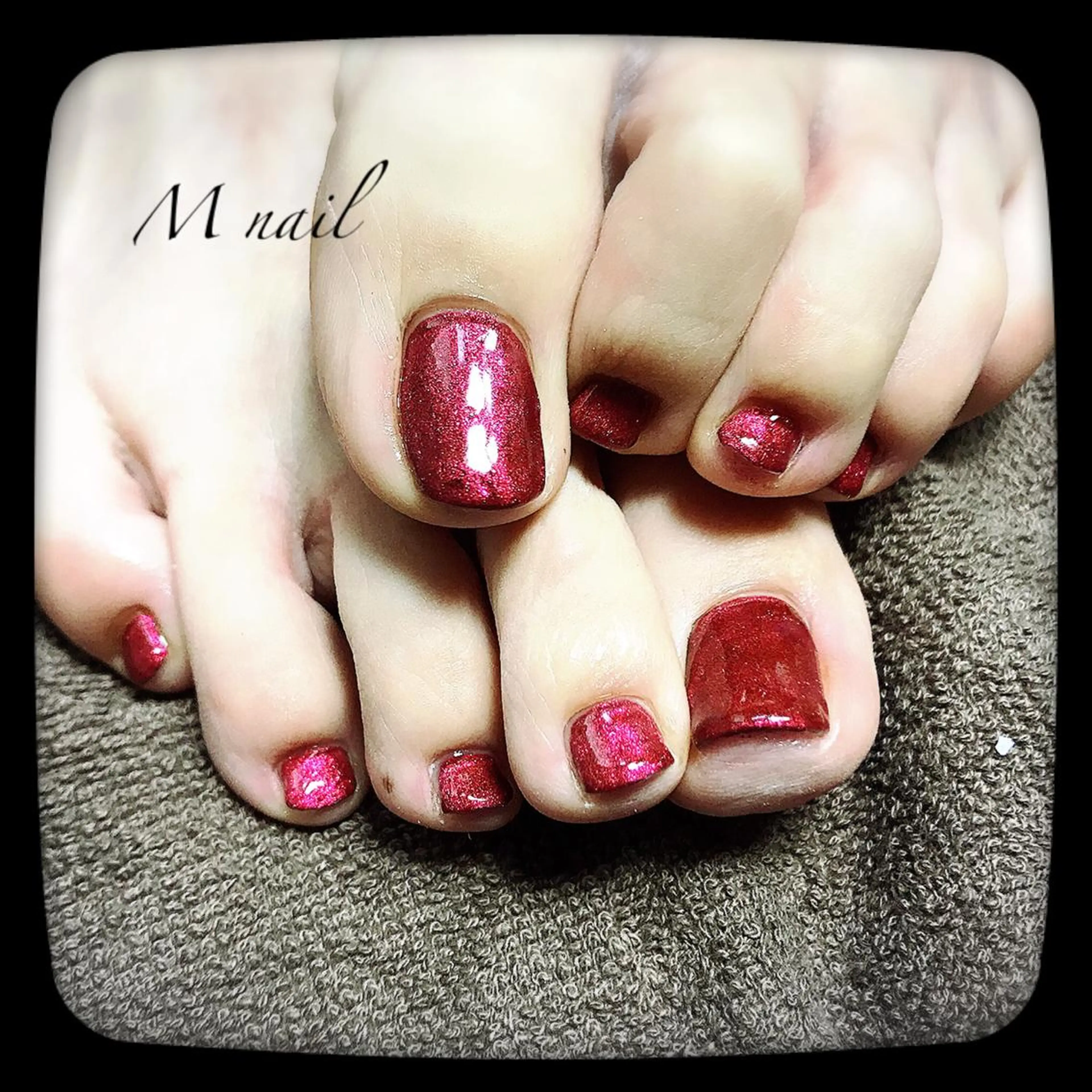 ネイル フットネイル フレンチネイル M nail 市原市ちはら台のネイルデザイン