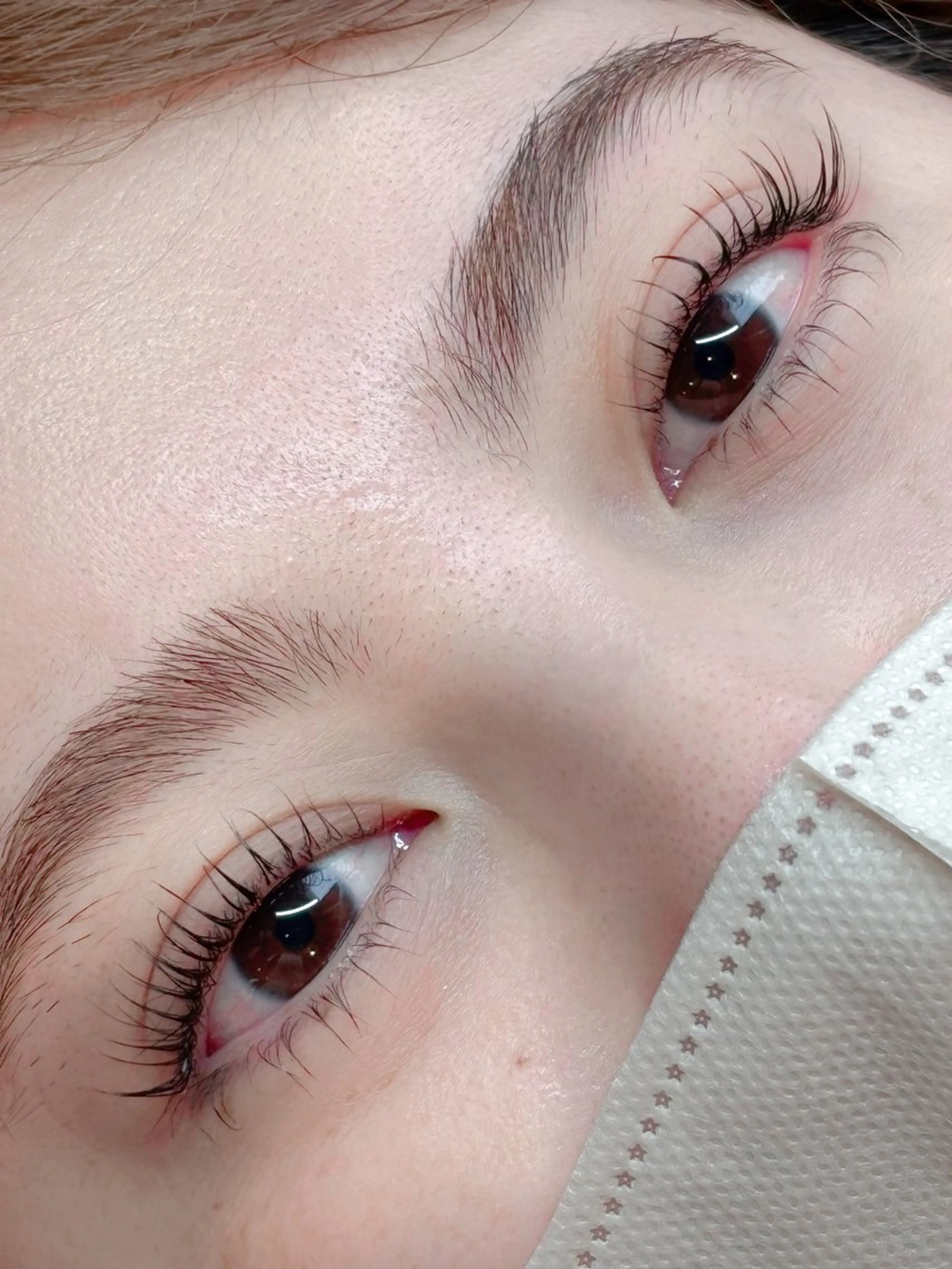 【10月限定】上まつ毛パーマ(練習モデルさん)の写真