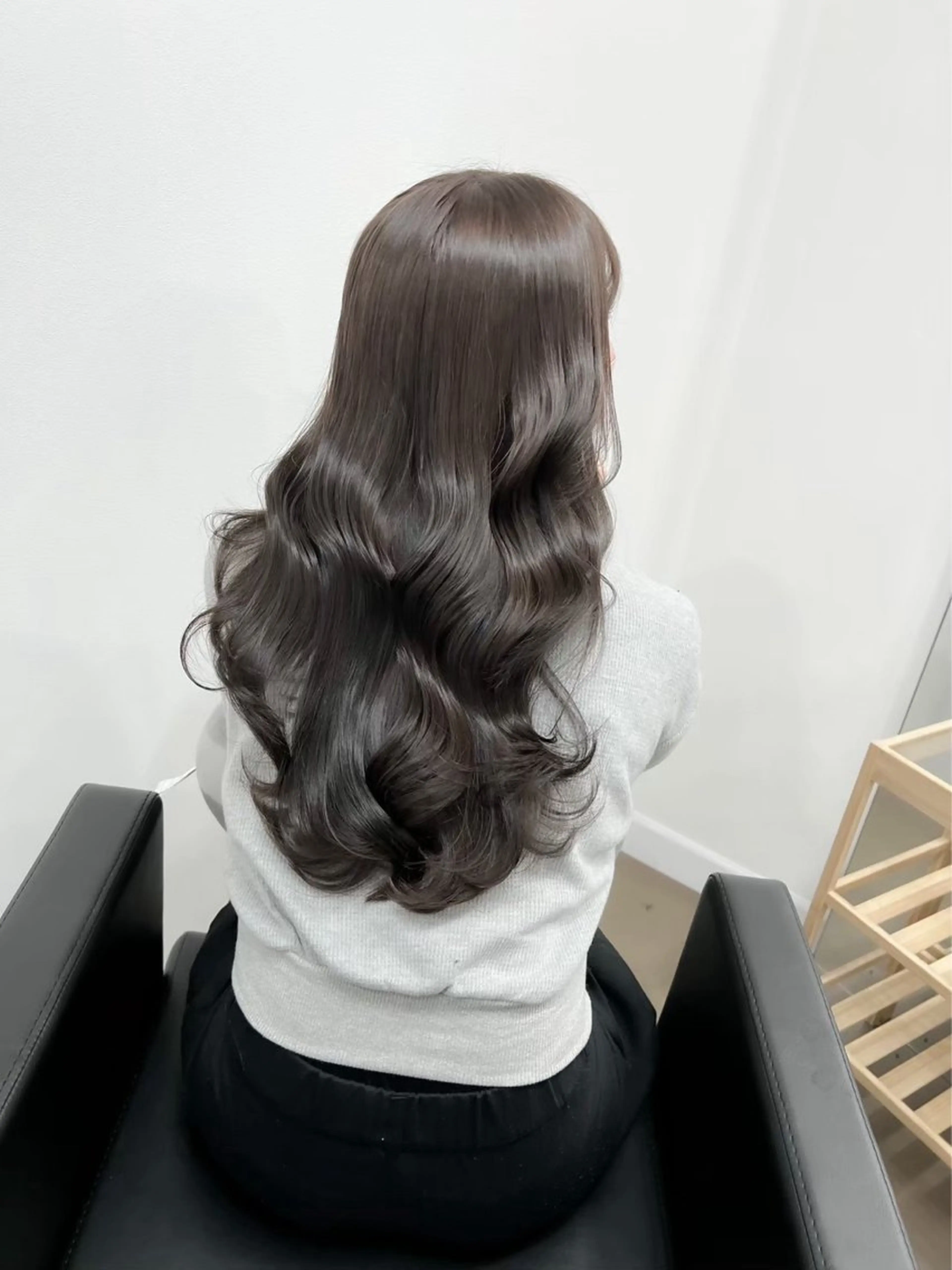 ロング カット ヘアカラー トリートメント 北新地/縮毛矯正 /あやなのヘアスタイル