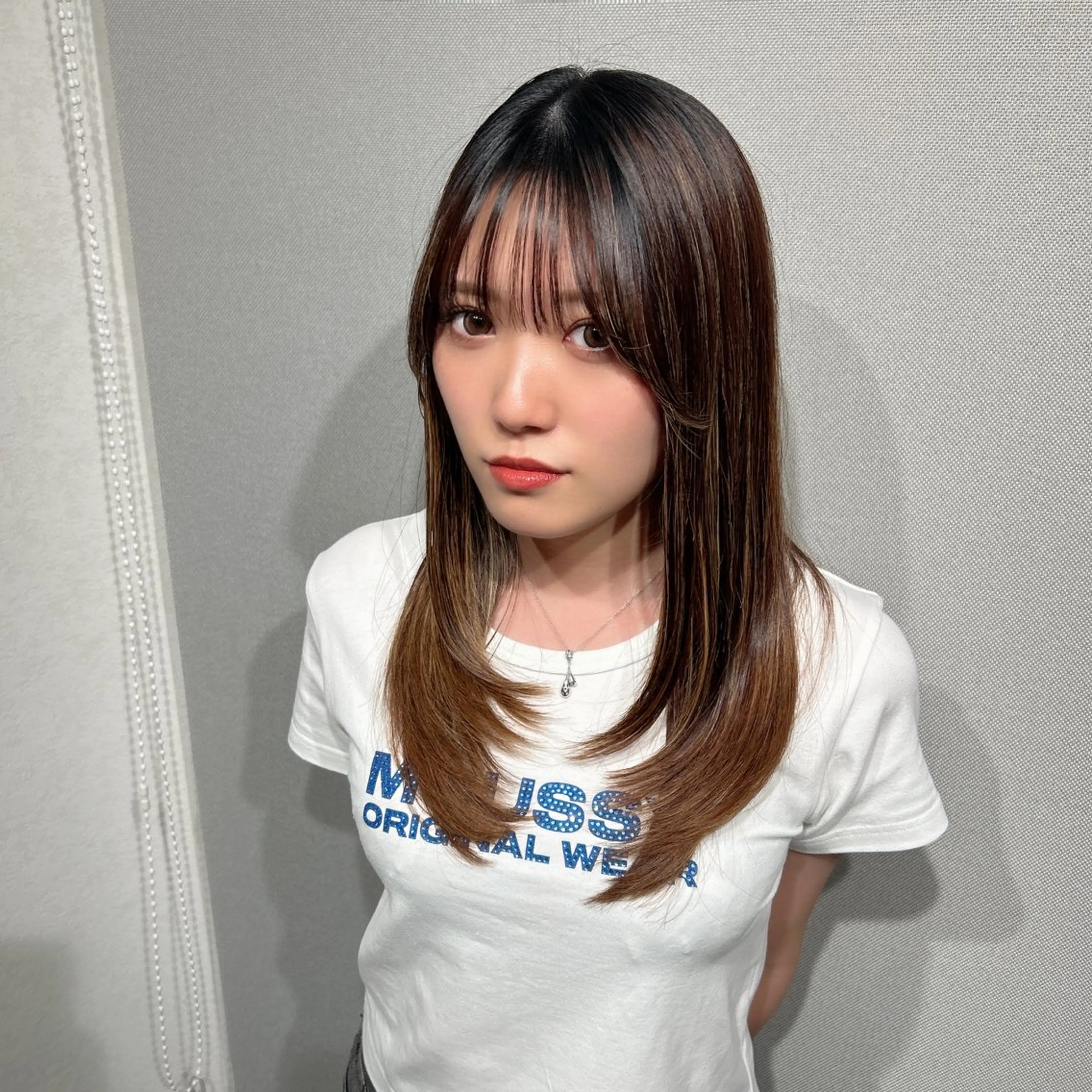 セミロング 長屋 裕大のヘアスタイル