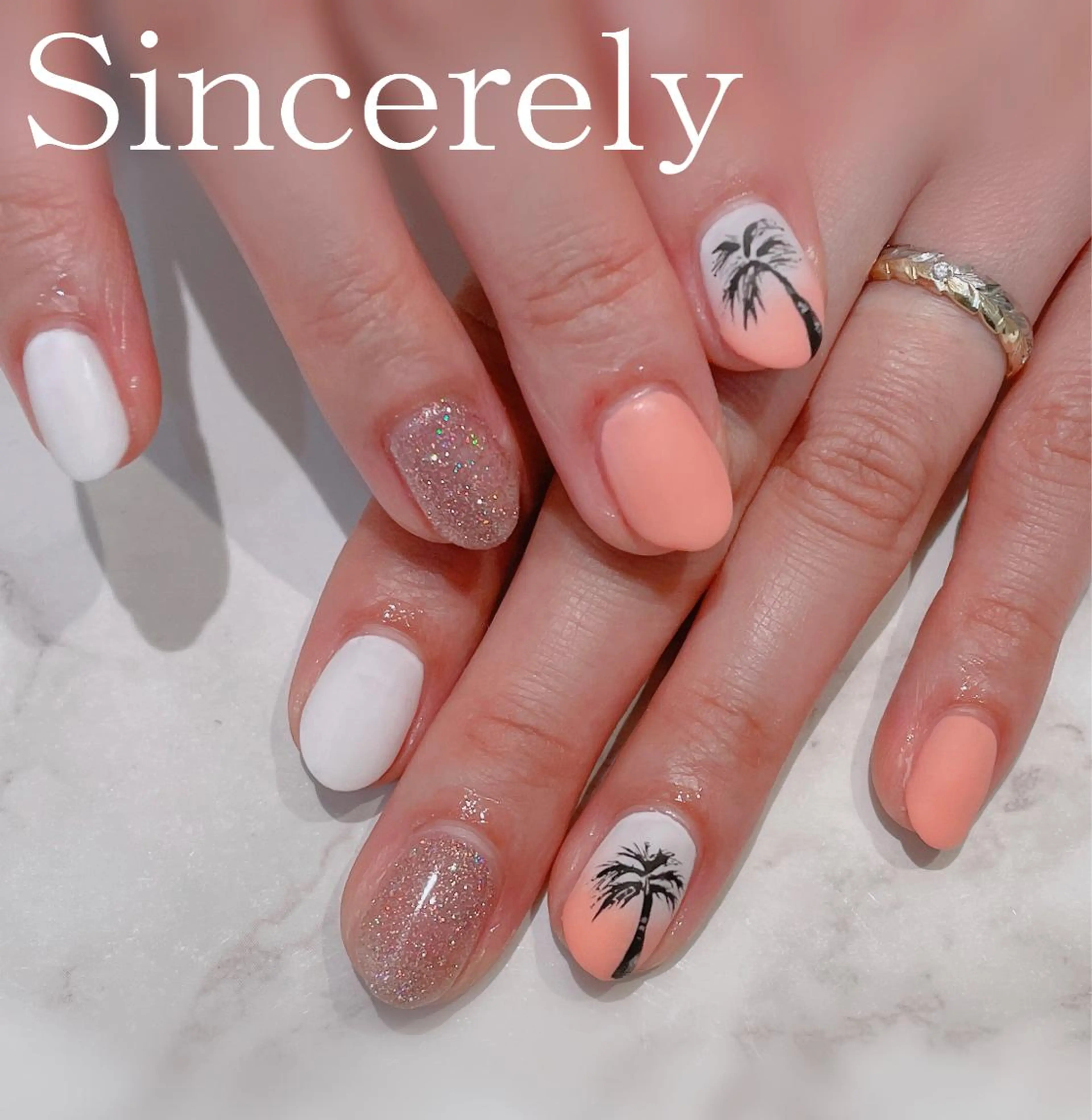 ネイル SINCERELY シンシアリー🌈のネイルデザイン