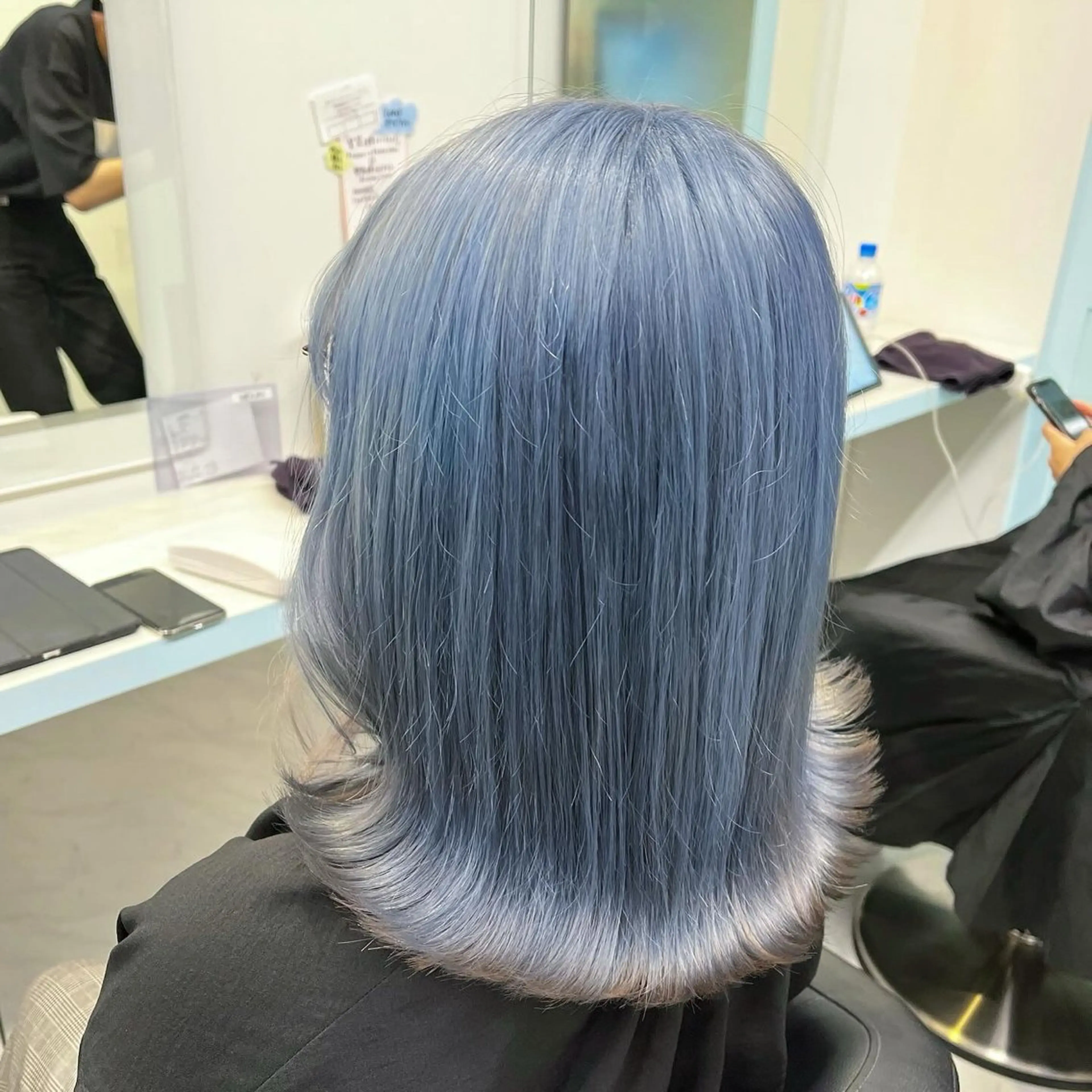 ミディアム カラー ヘアカラー トリートメント ブリーチカラー 🩵MIZUKIのヘアスタイル