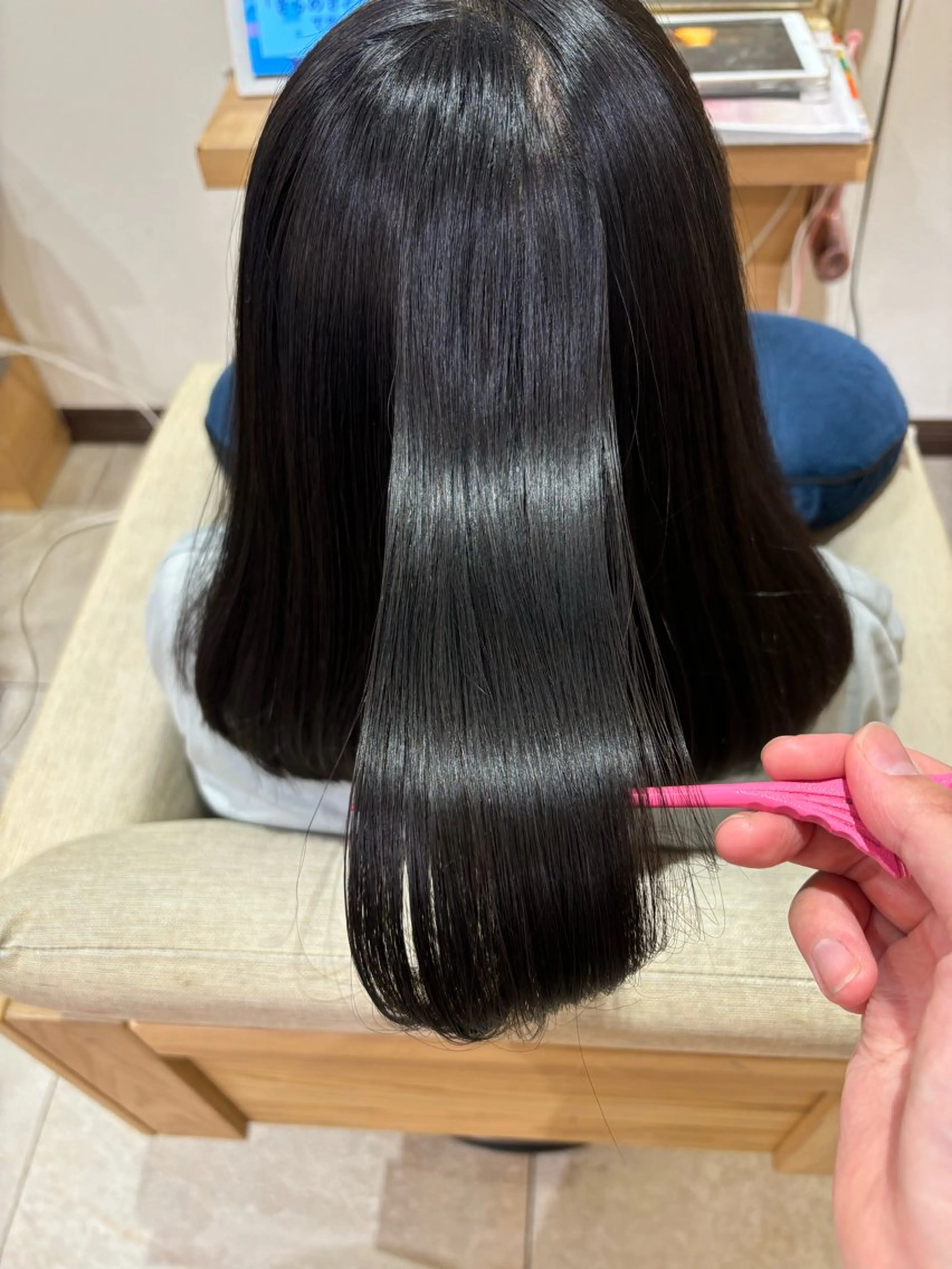 🫶フルカラー＋髪質改善tr＋マーブ🫶の写真