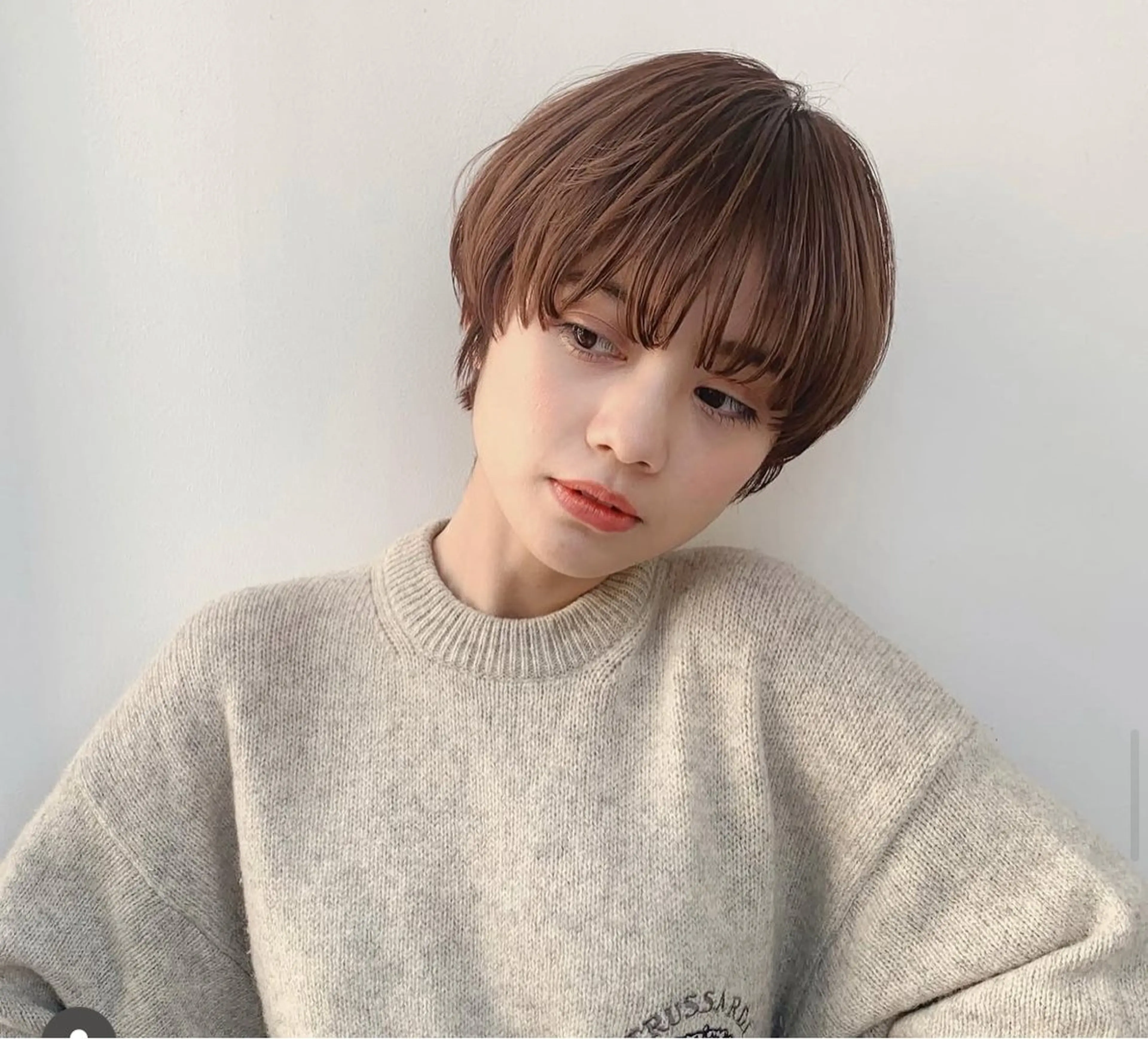 ショート ショートヘア 似合わせカット‪// 鶴我万唯華のヘアスタイル