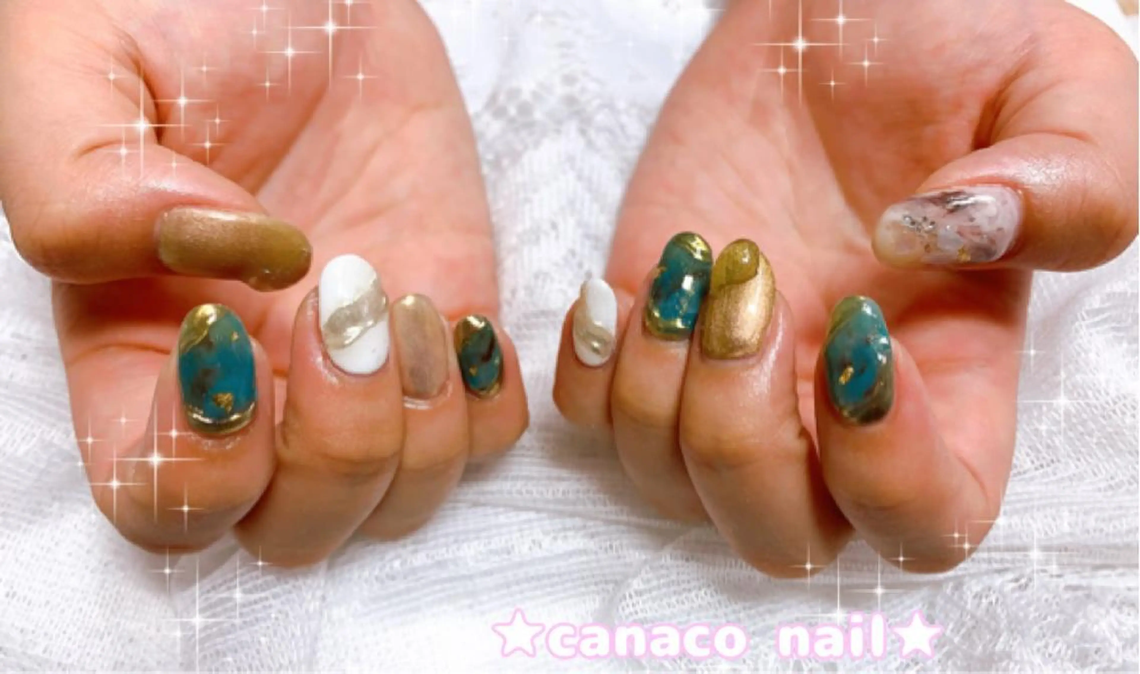 ネイル アートネイル ジェルネイル ミラーネイル ニュアンスネイル パラジェル Felice所属・ベテランネイル cnc  nailのネイルデザイン