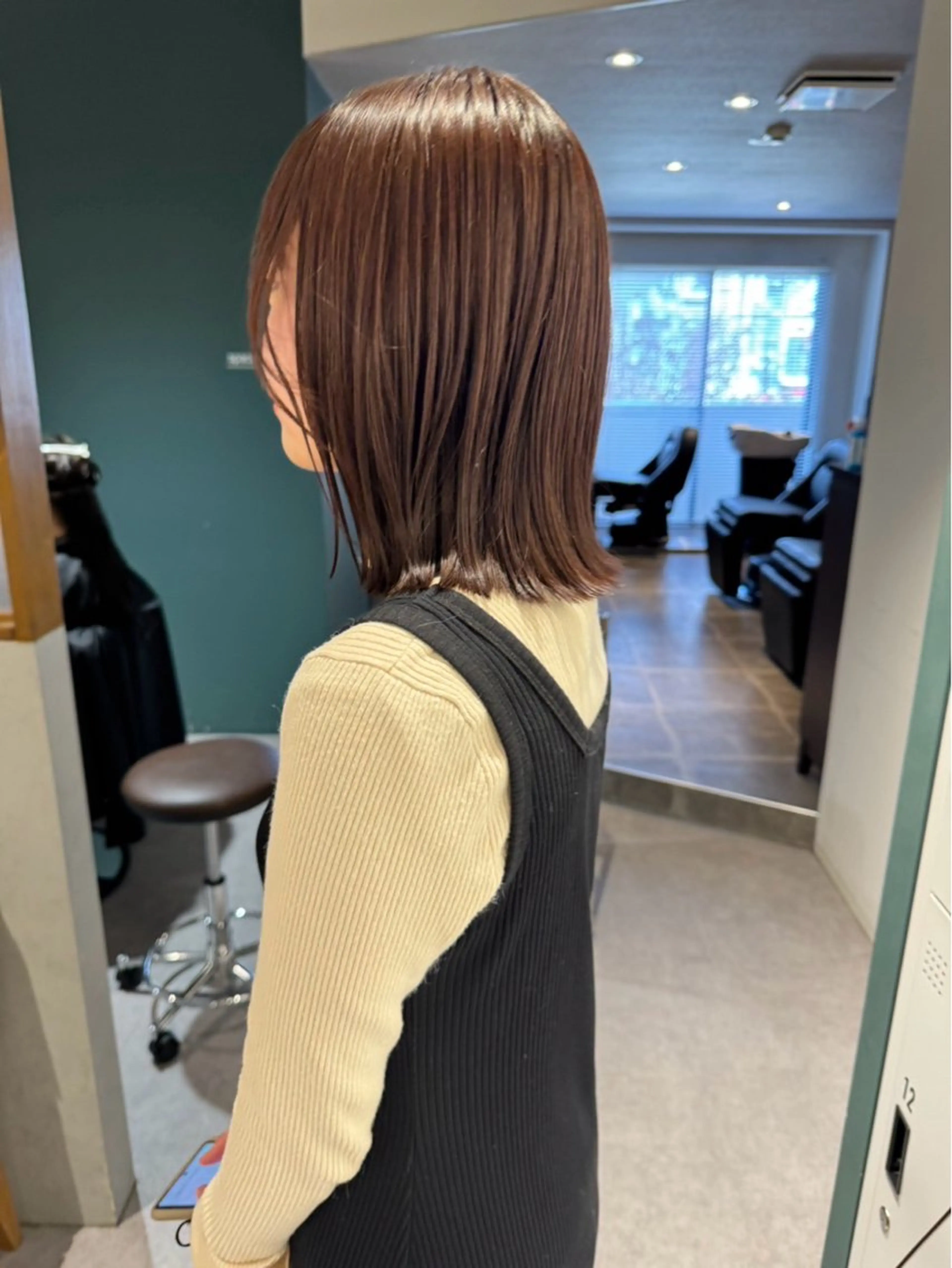 カラー natural広島店 たかさきのヘアスタイル