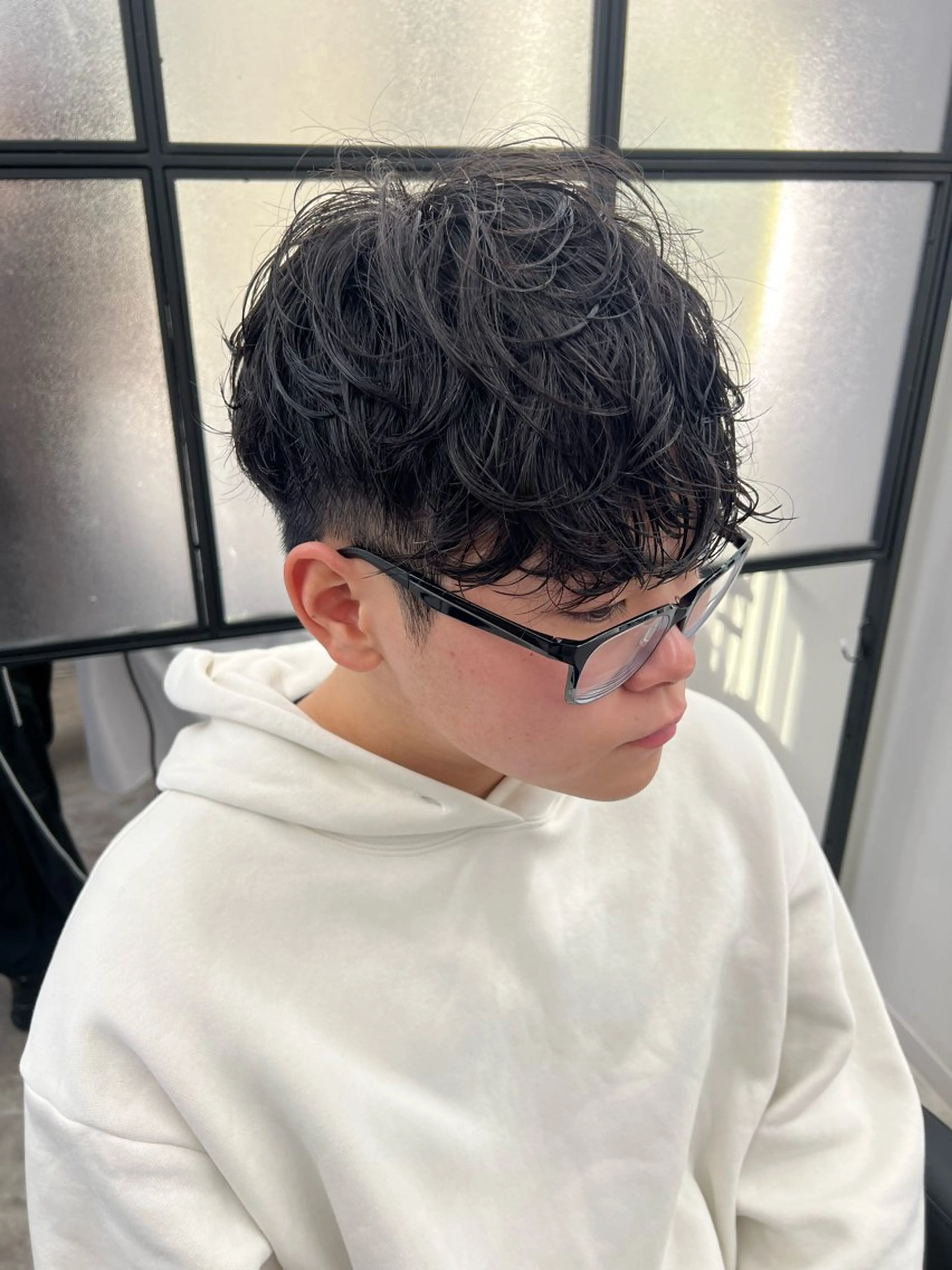 《メンズ》再現性&持続性抜群✨カット+シャドウパーマorスペインカールorフェザーパーマなど、選べるパーマ✨の写真