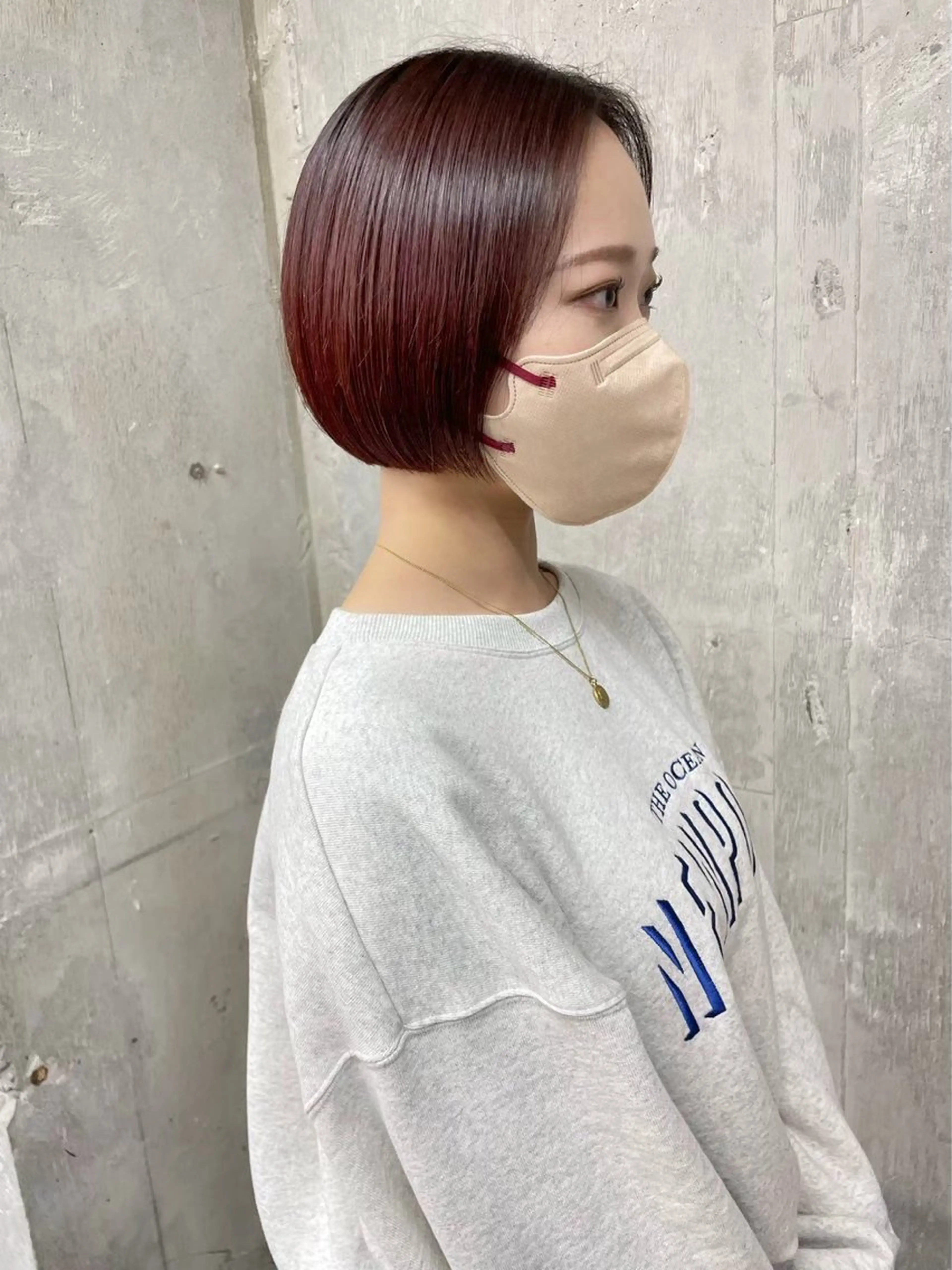 ショート 森綱 悠 /栄/ボブのヘアスタイル