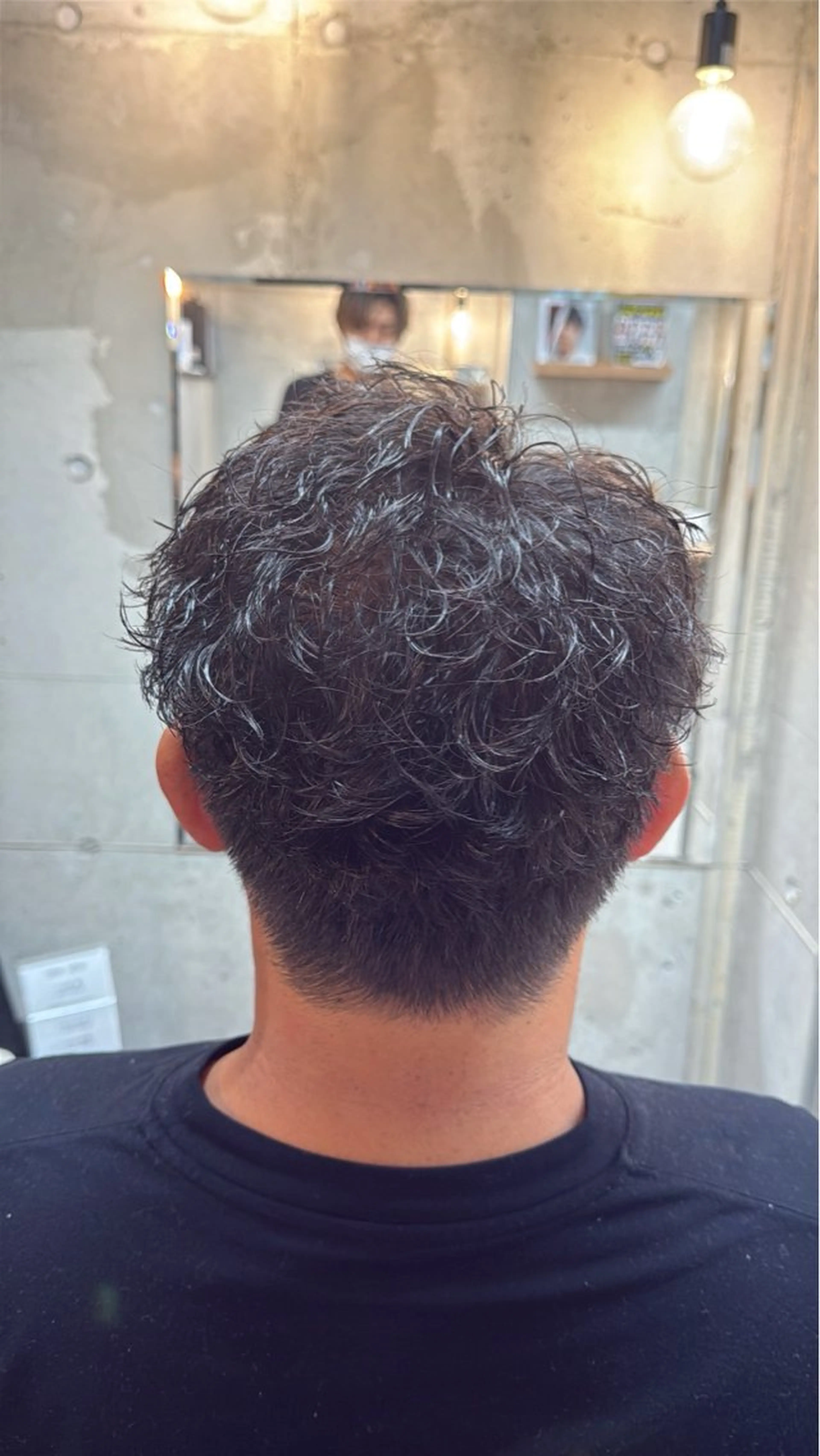 ショート カット パーマ わたる /カットモデル募集のヘアスタイル