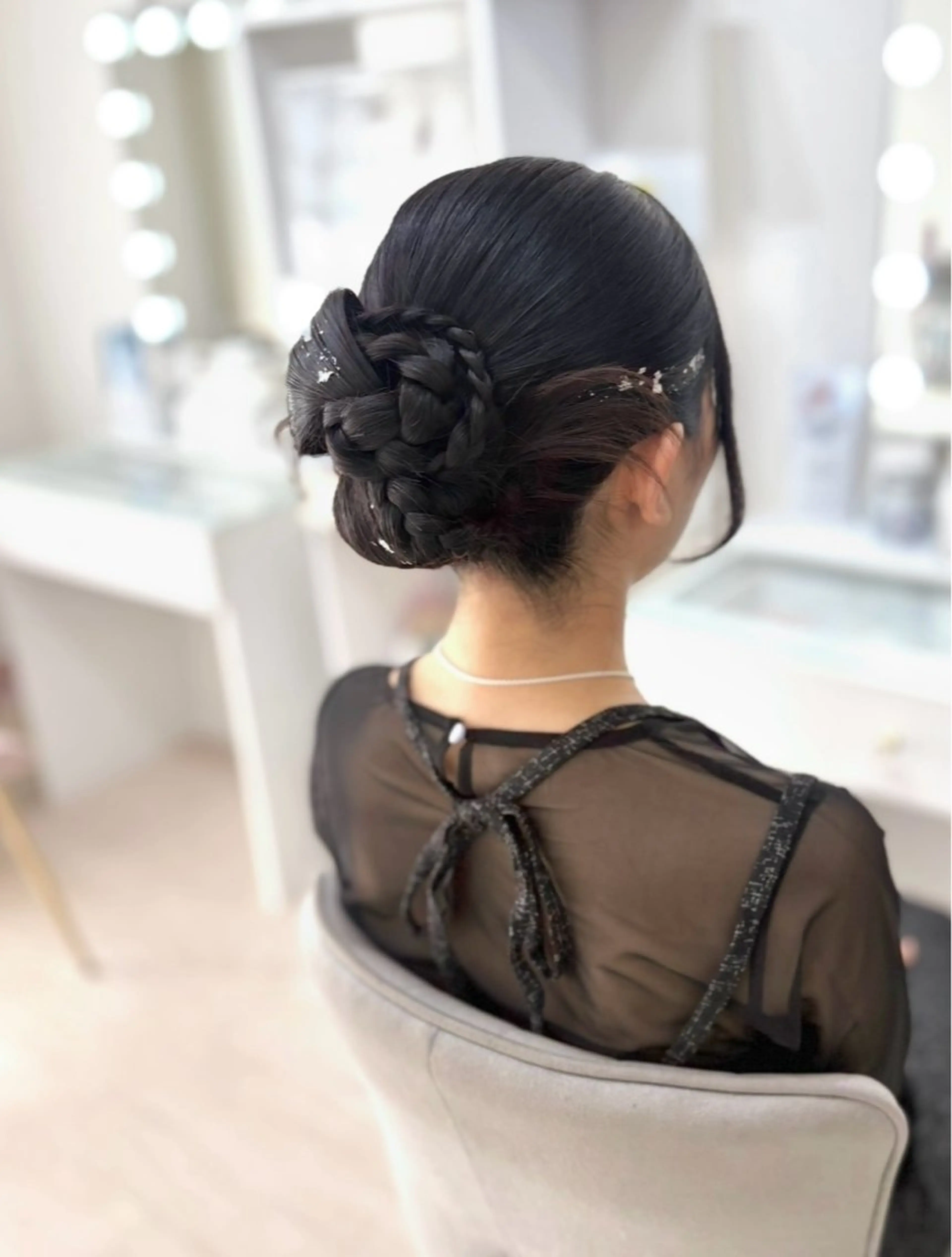 ロング ヘアアレンジ ヘアセット ヘアセットサロン /上坪愛美のヘアスタイル