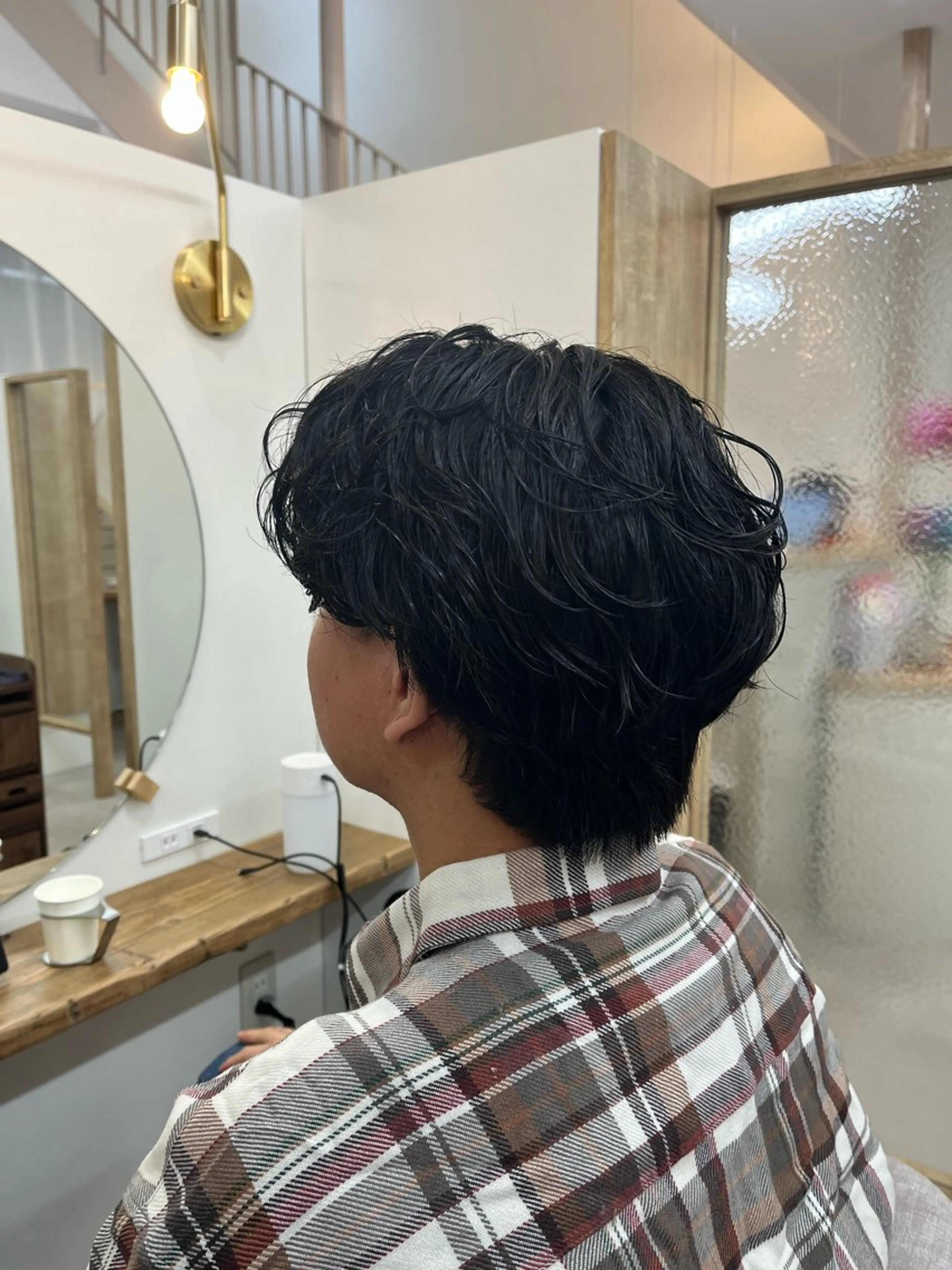 パーマ メンズ カット パーマ Rian リアンのヘアスタイル