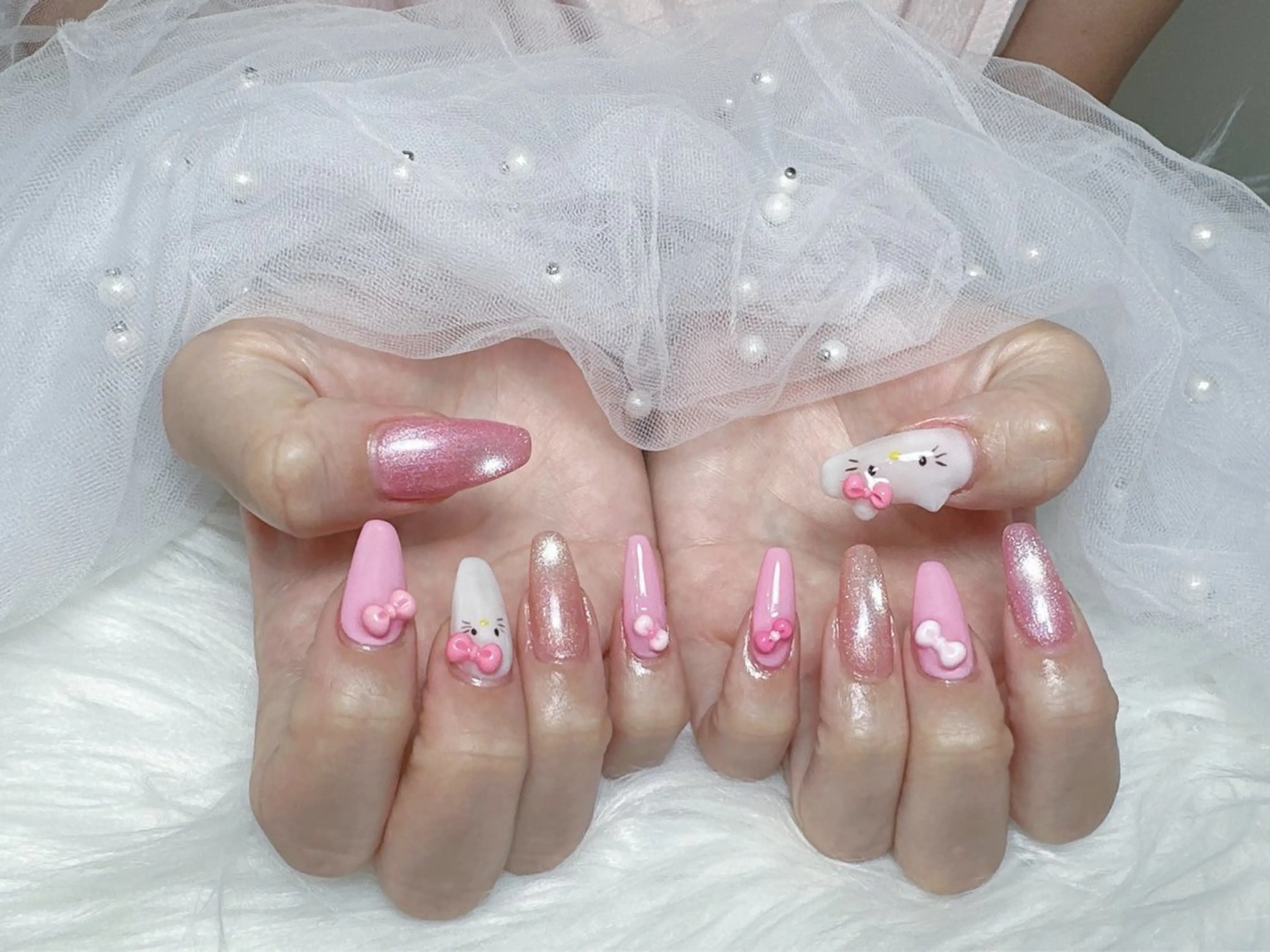 ネイル 【Eclat ｴｸﾗ】nail＆beauty所属・Eclat〔ｴｸﾗ〕 MOEKA𝜗𝜚*のネイルデザイン